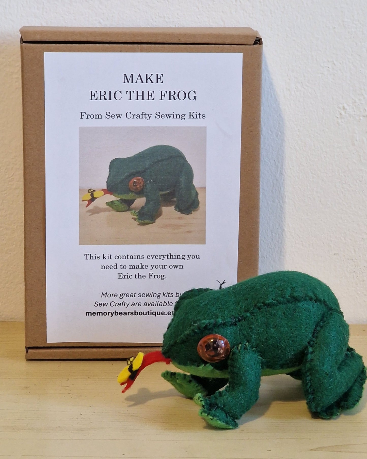 Eric the Frog Sewing Kit