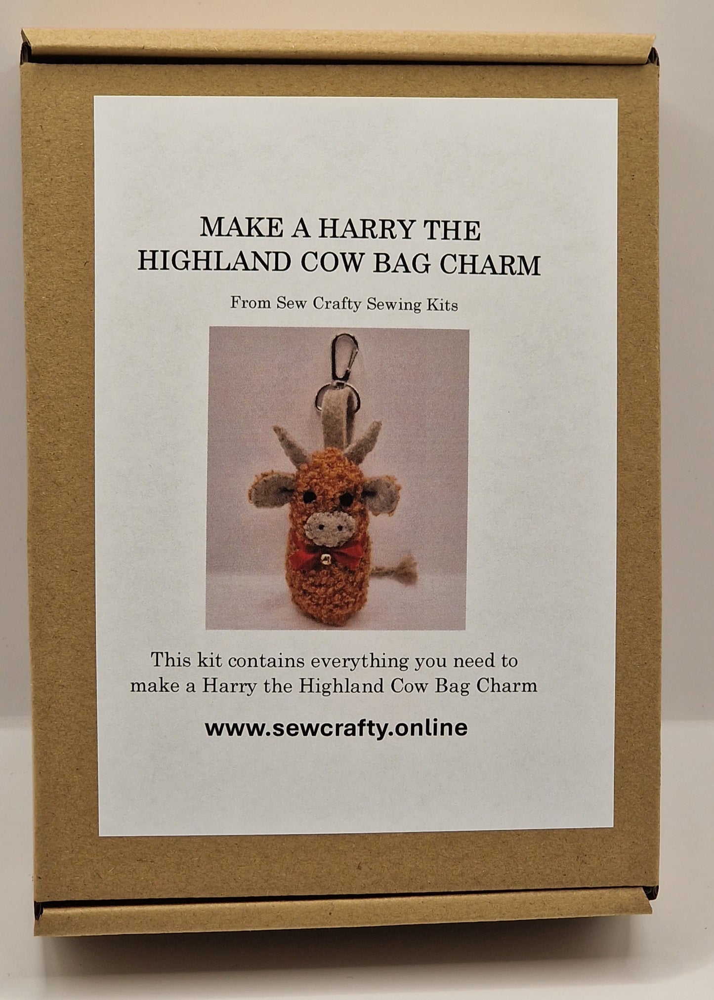 Harry the Highland Cow Sewing Kit