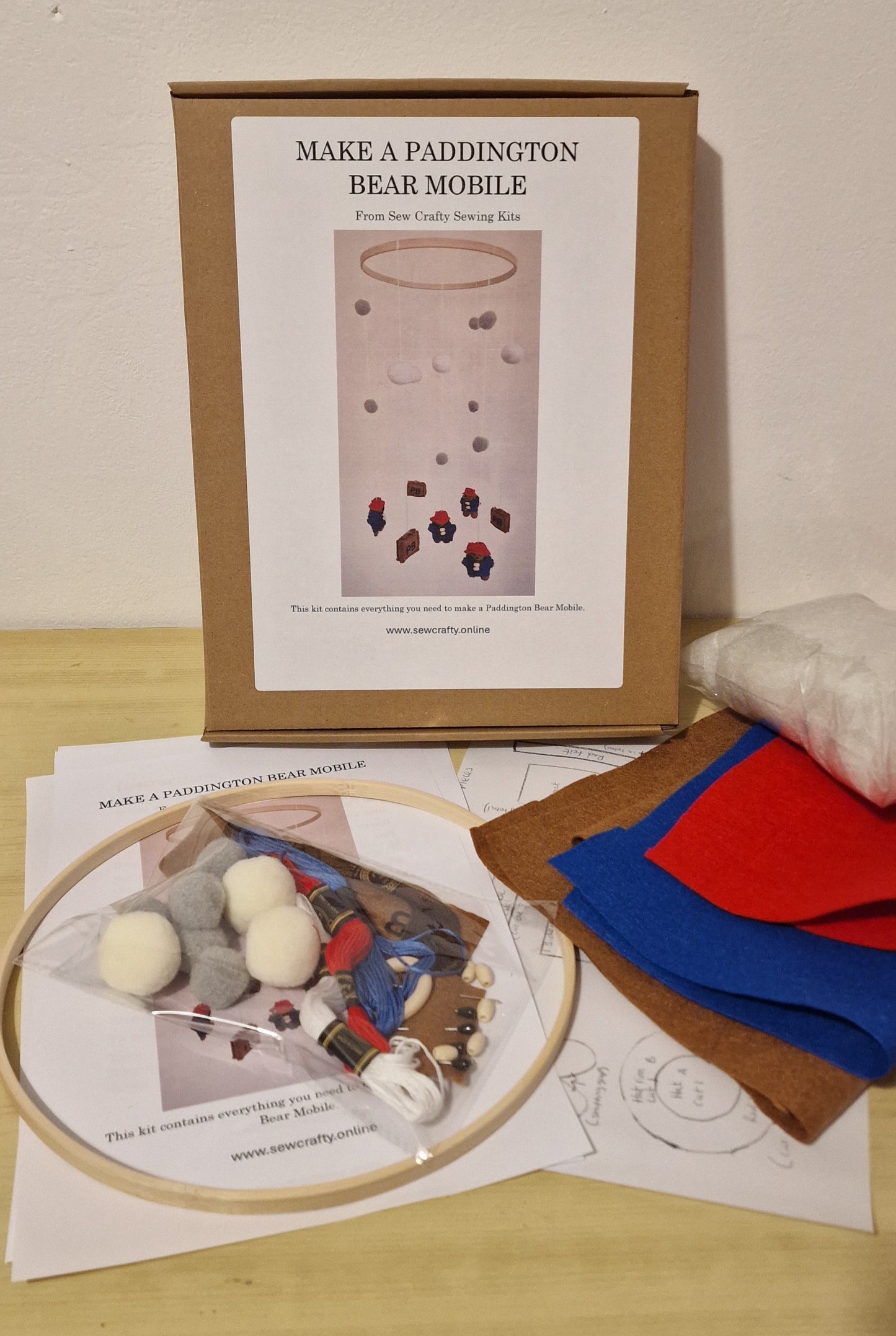 Paddington Bear Mobile Sewing Kit