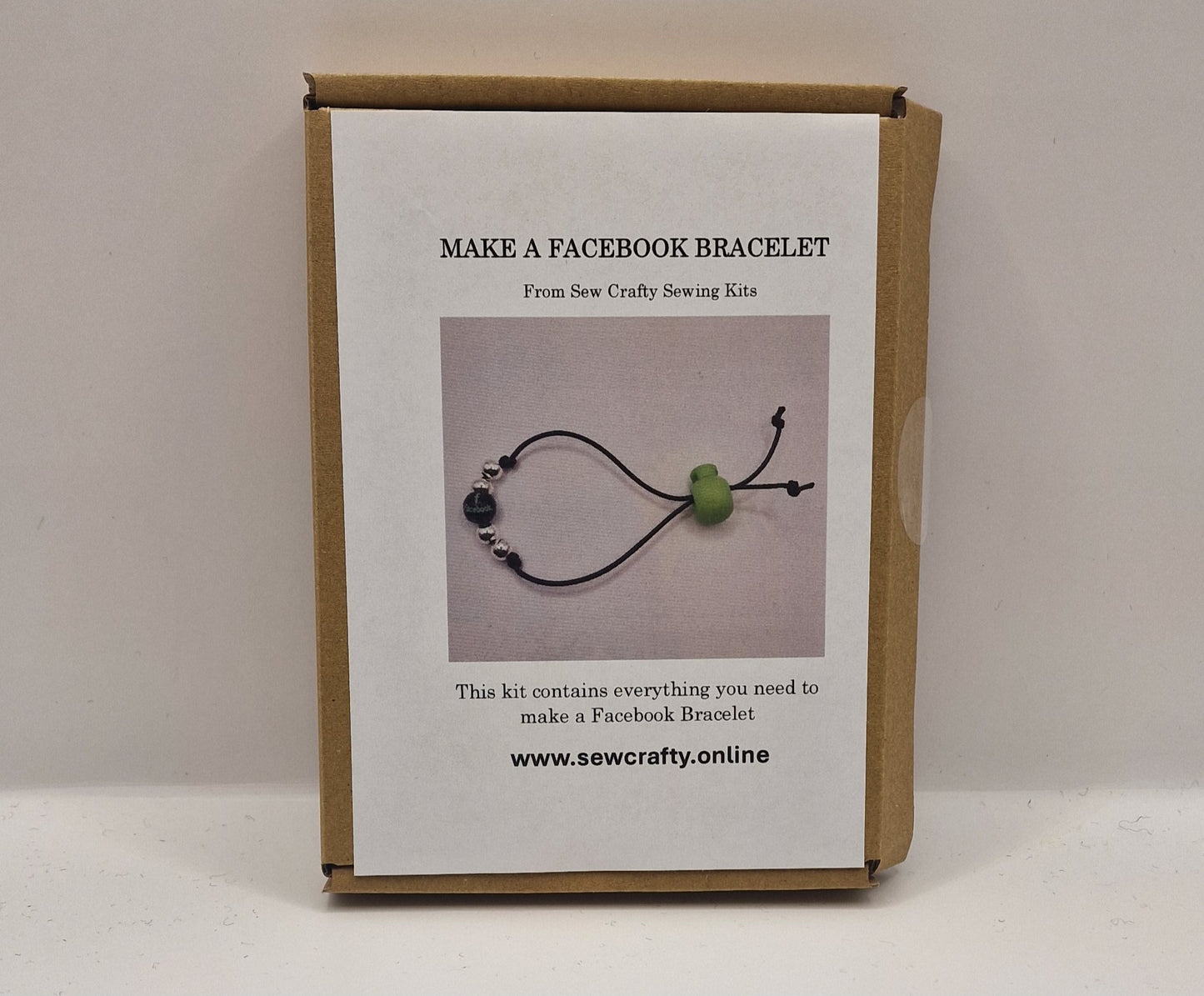 Make a Facebook Bracelet Jewellery Kit.