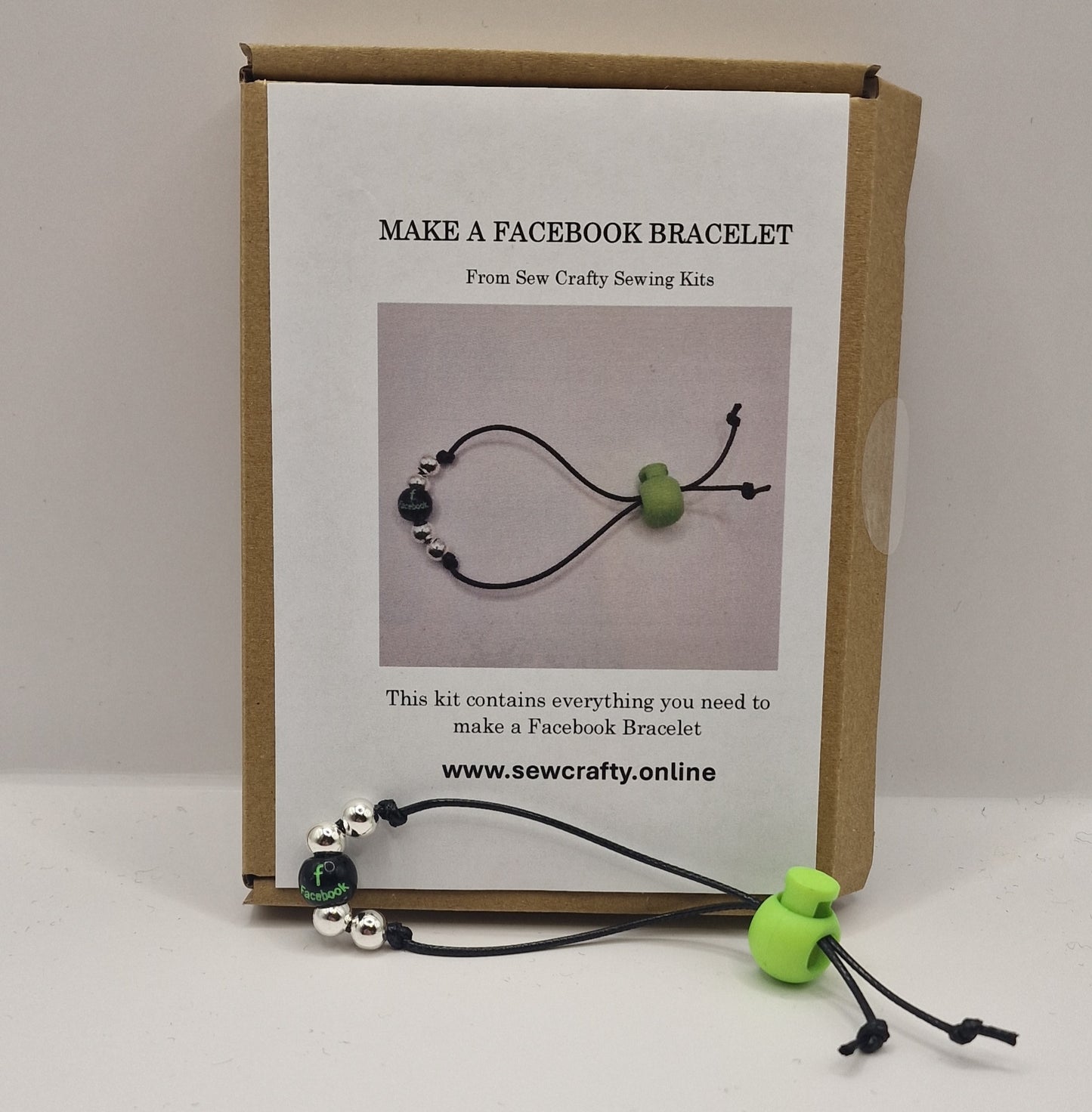 Make a Facebook Bracelet Jewellery Kit.