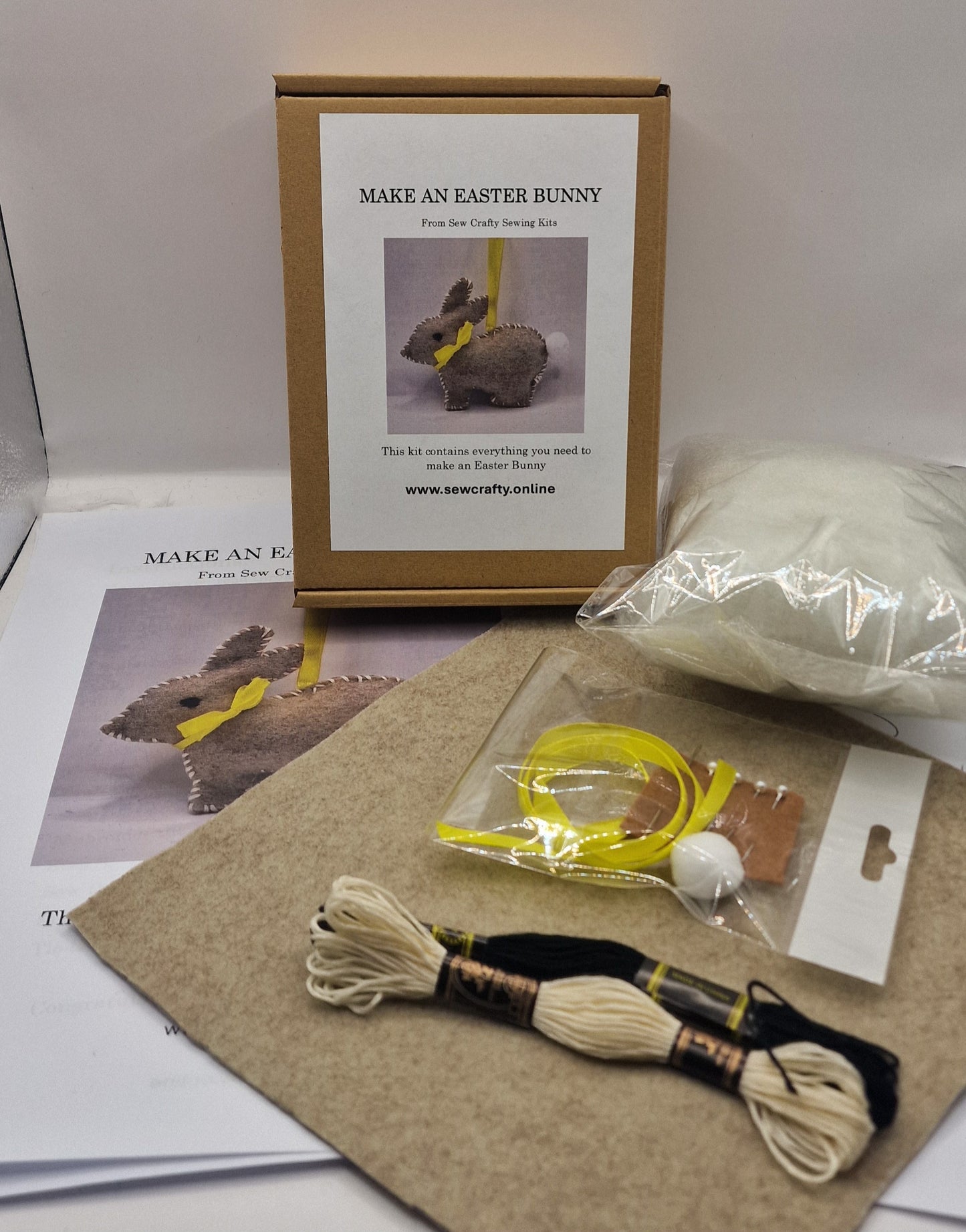 Make an Easter Bunny Sewing Kit