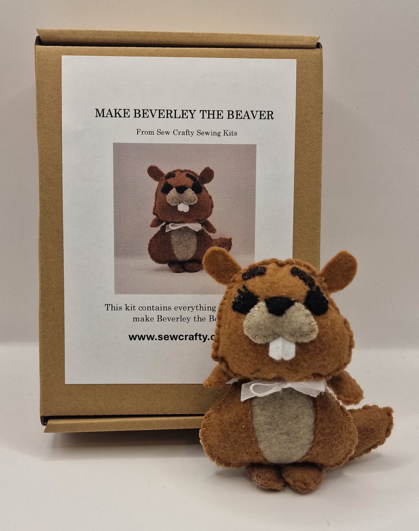 Beverley the Beaver Sewing Kit.