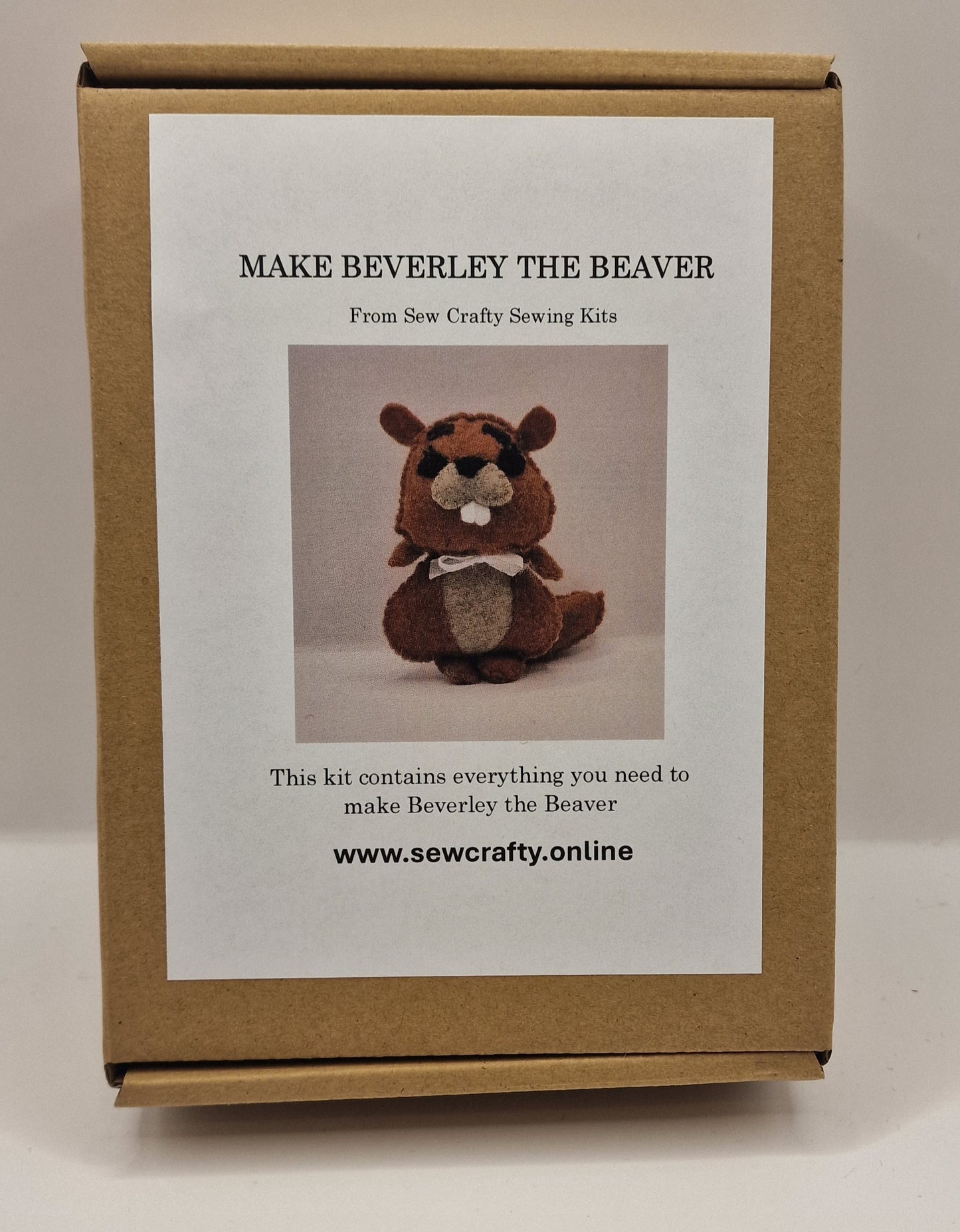 Beverley the Beaver Sewing Kit.