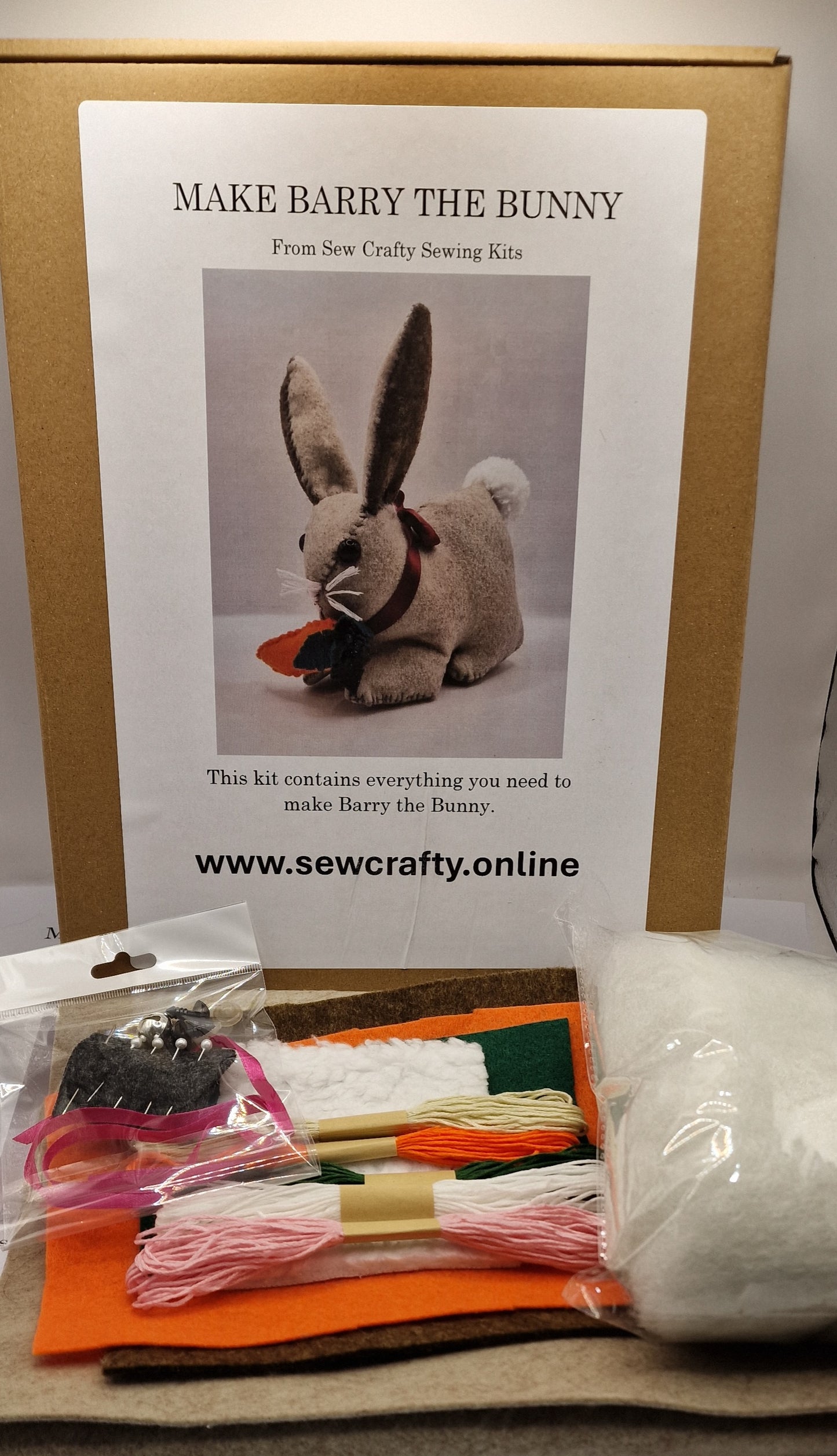 Barry the Bunny Sewing Kit.