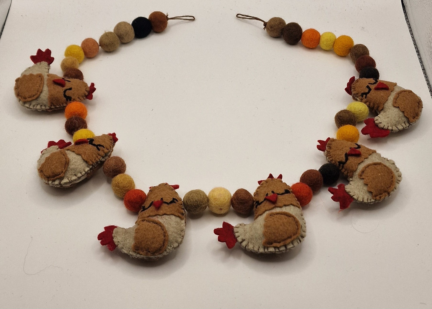 Chicken Garland Sewing Kit.