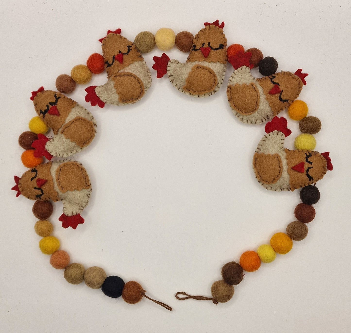Chicken Garland Sewing Kit.