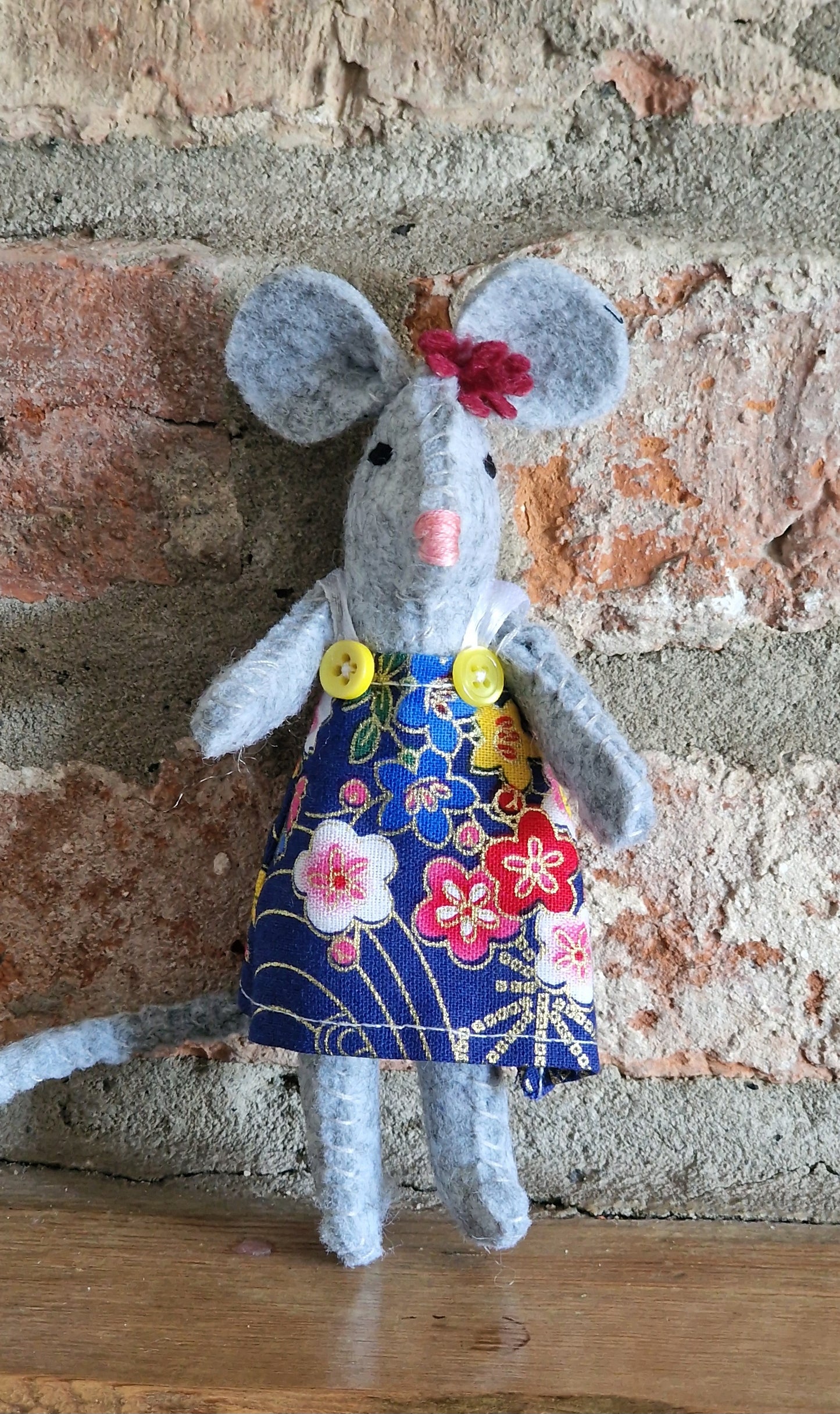 Hand Sewn Church Mice.