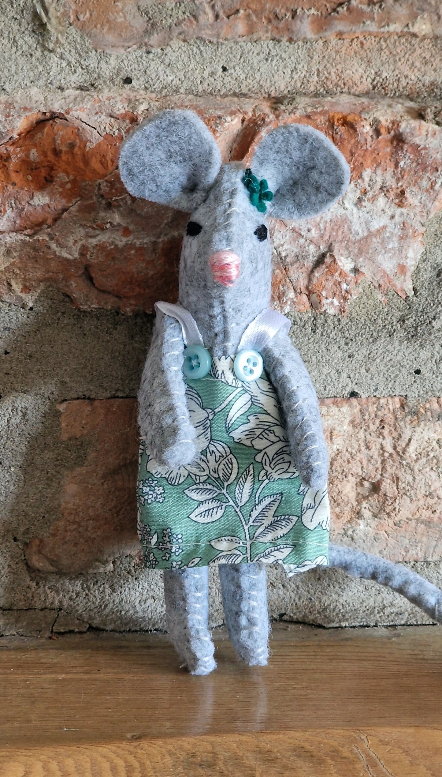 Hand Sewn Church Mice.