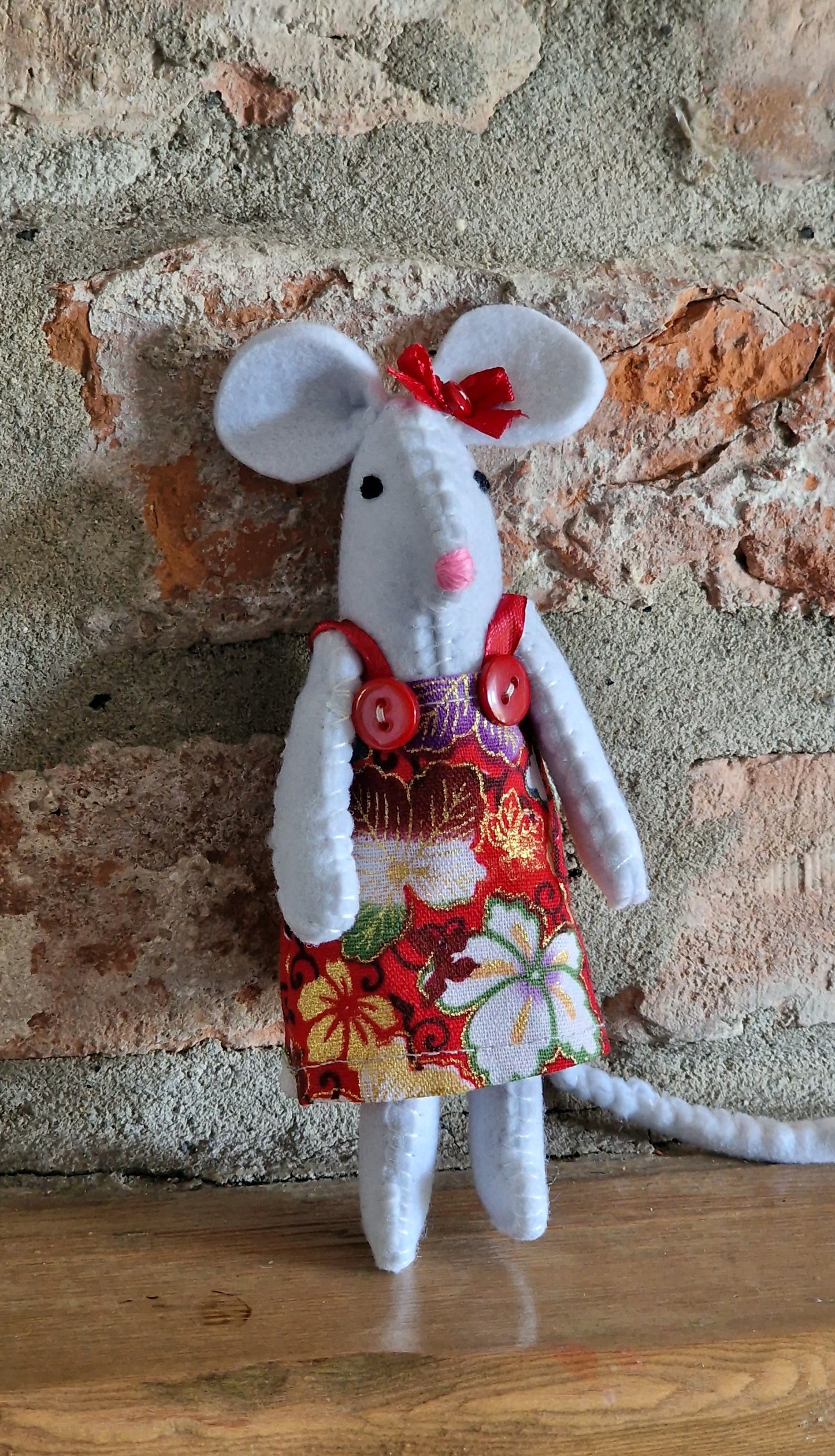 Hand Sewn Church Mice.