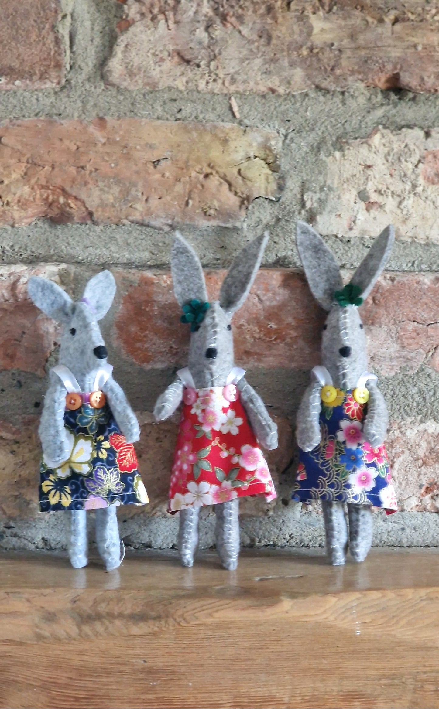 Hand Sewn Easter Bunnies