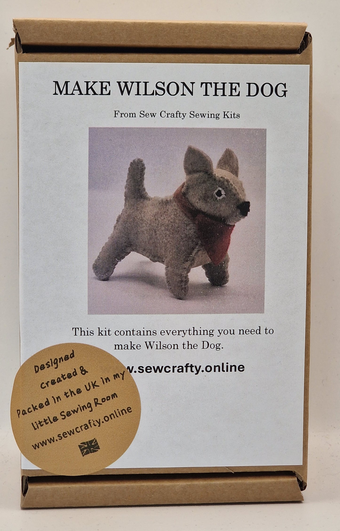 Wilson the Dog Sewing Kit.