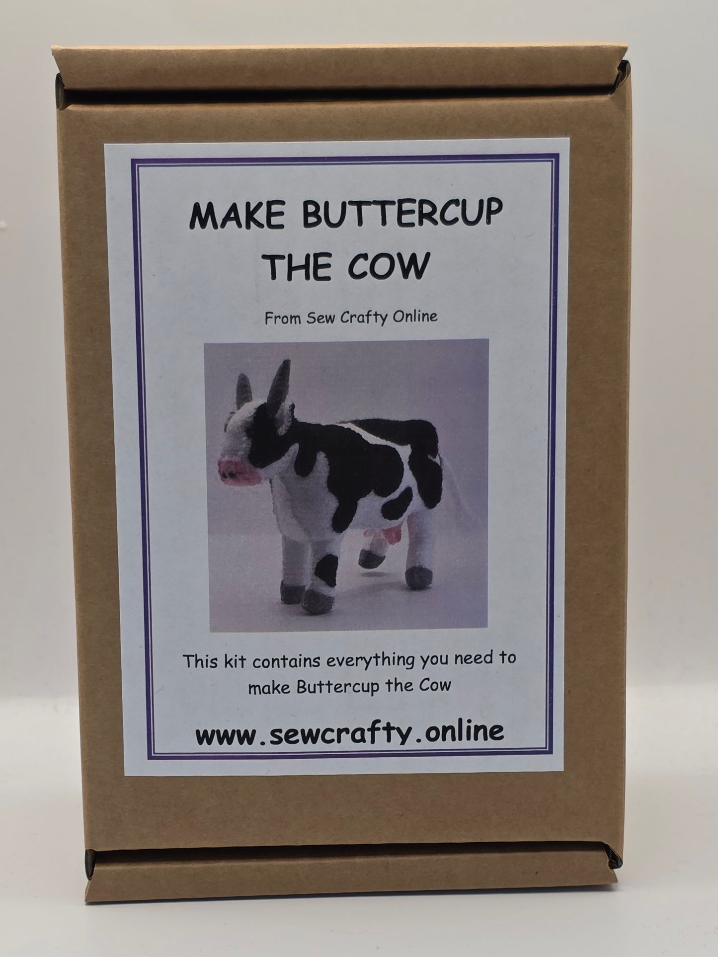 Buttercup the Cow Sewing Kit