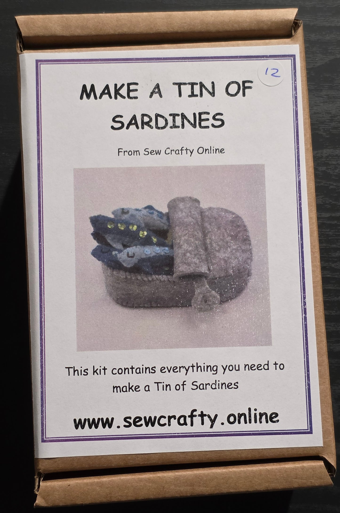 Make a Tin of Sardines Sewing Kit