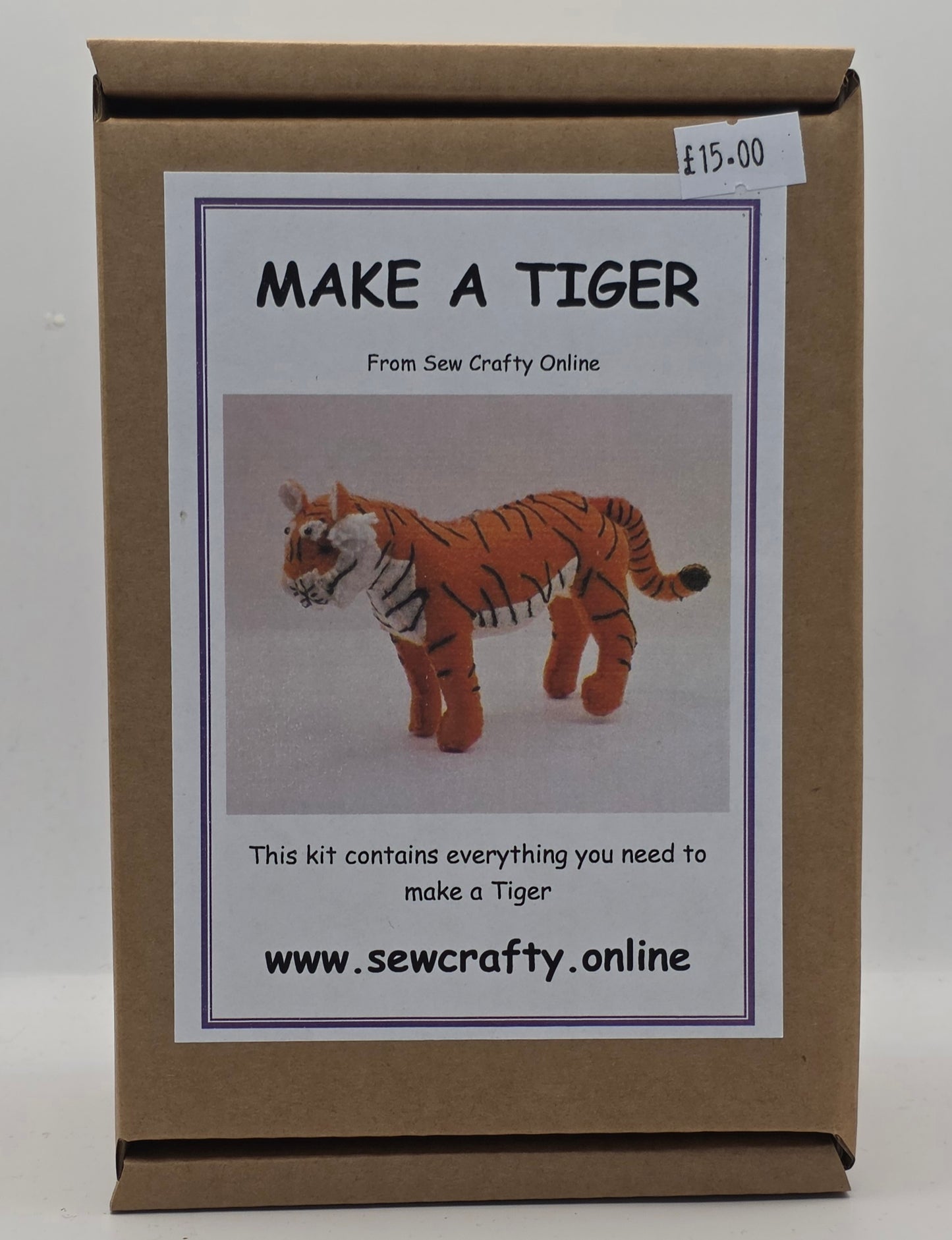 Make a Tiger Sewing Kit