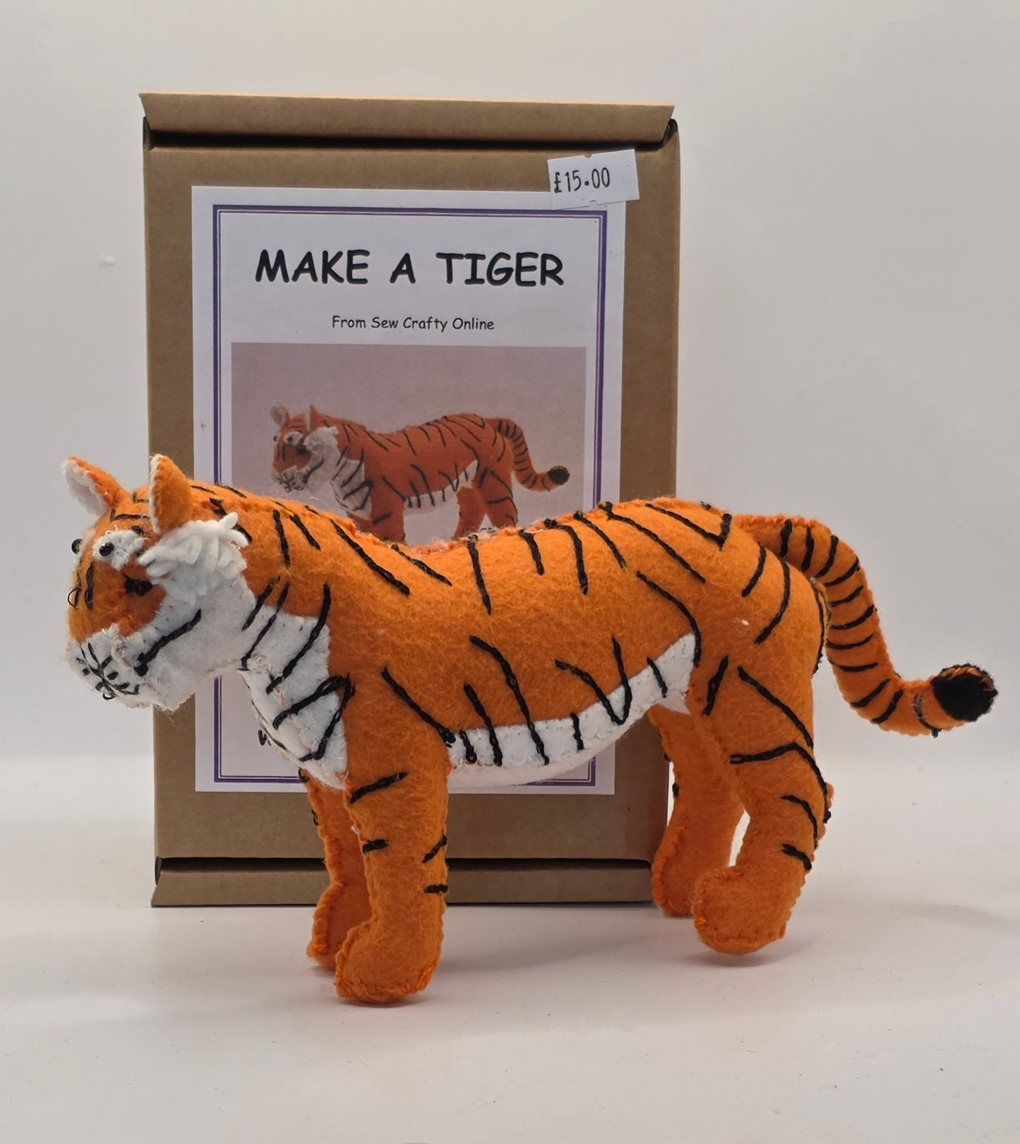 Make a Tiger Sewing Kit