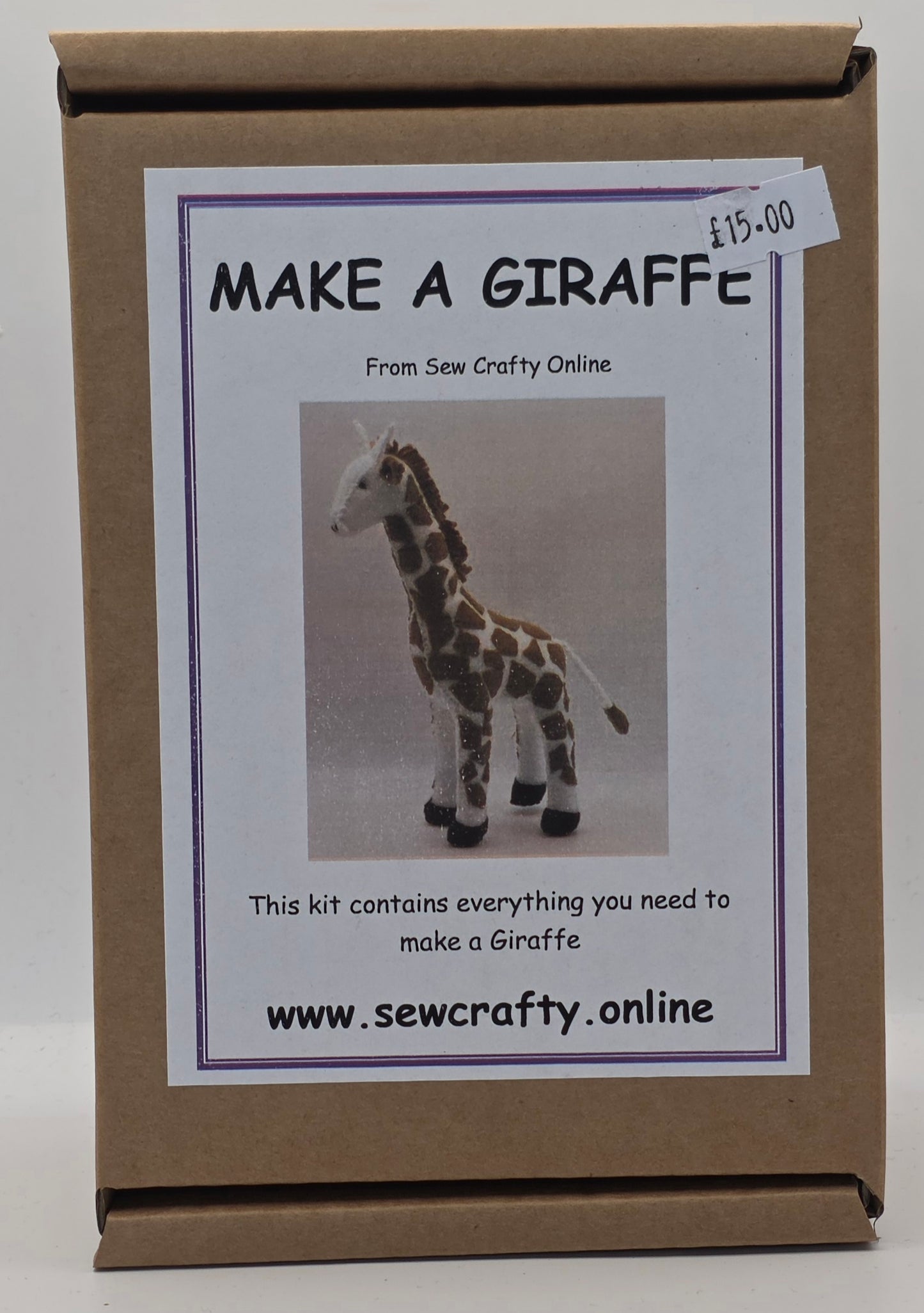 Make a Giraffe Sewing Kit