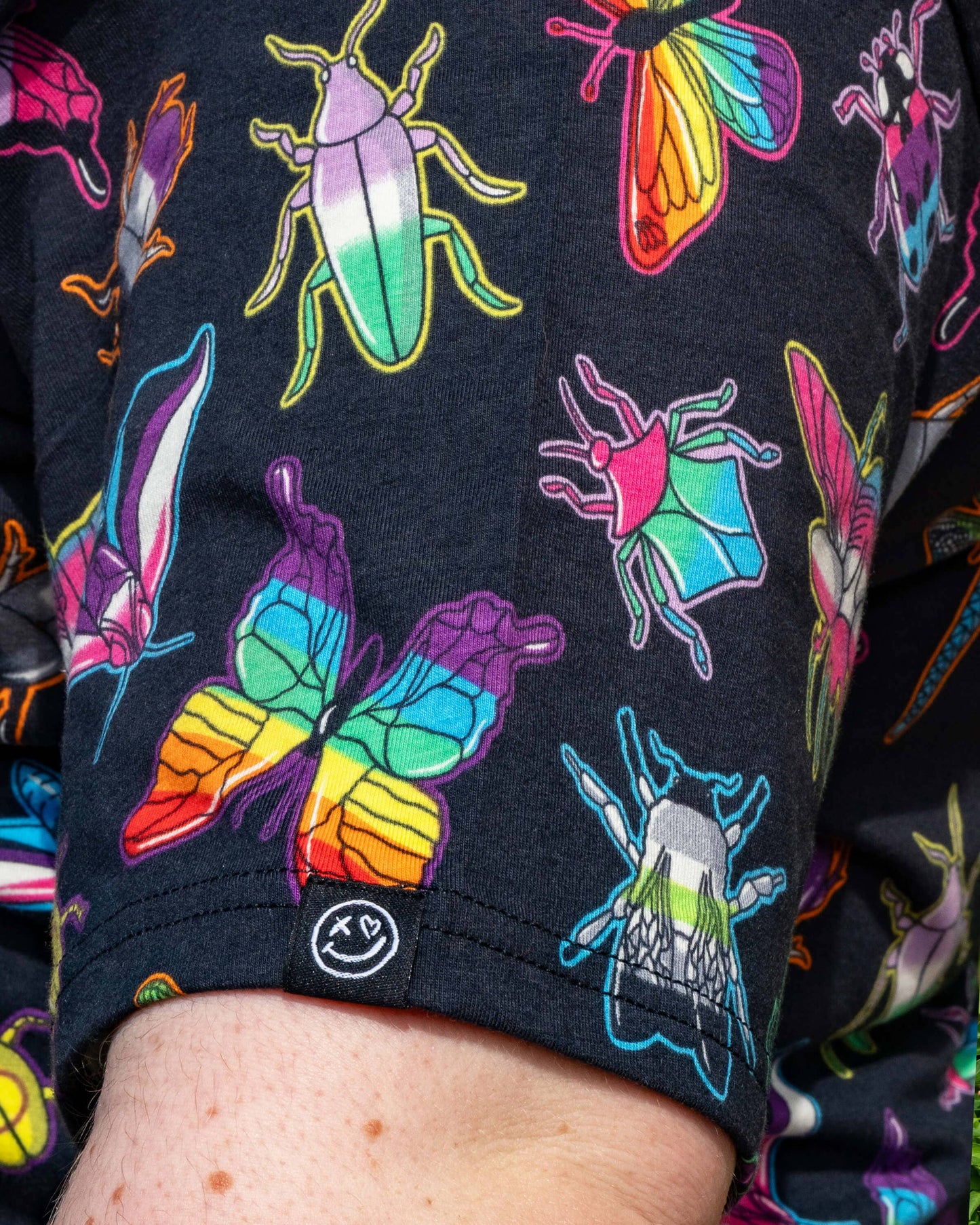 Rebel Romance PRIDE Bugs Stretch Smock Dress