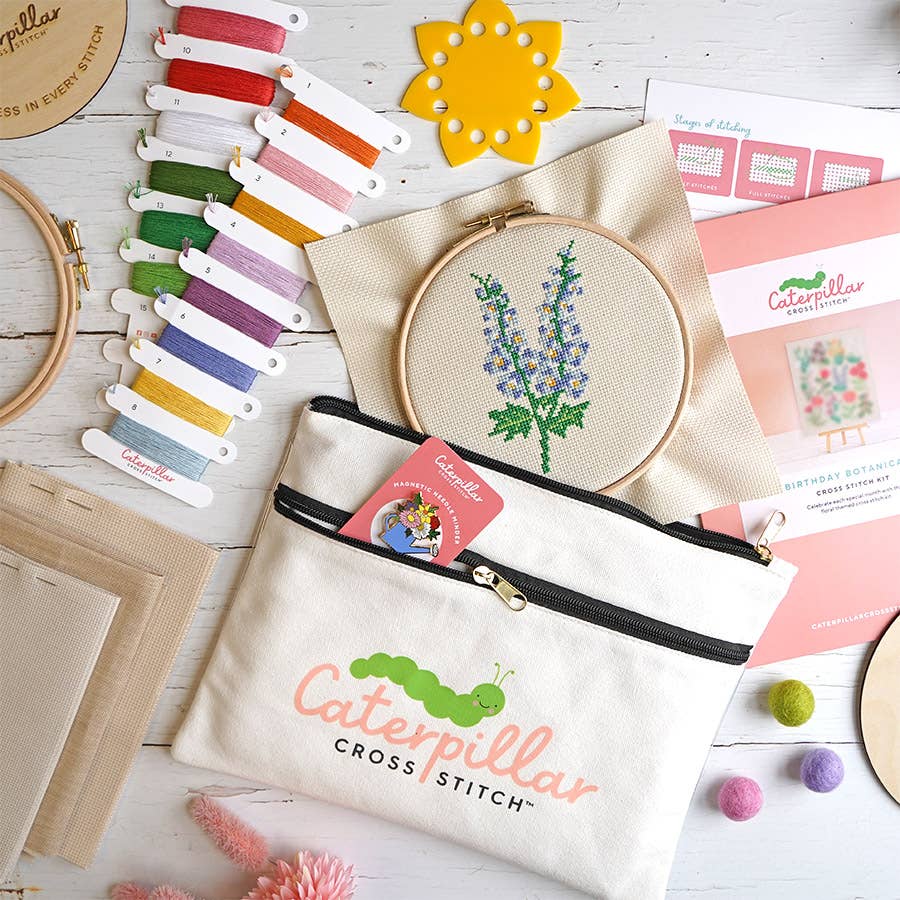 Birthday Botanicals - Cross Stitch Kit