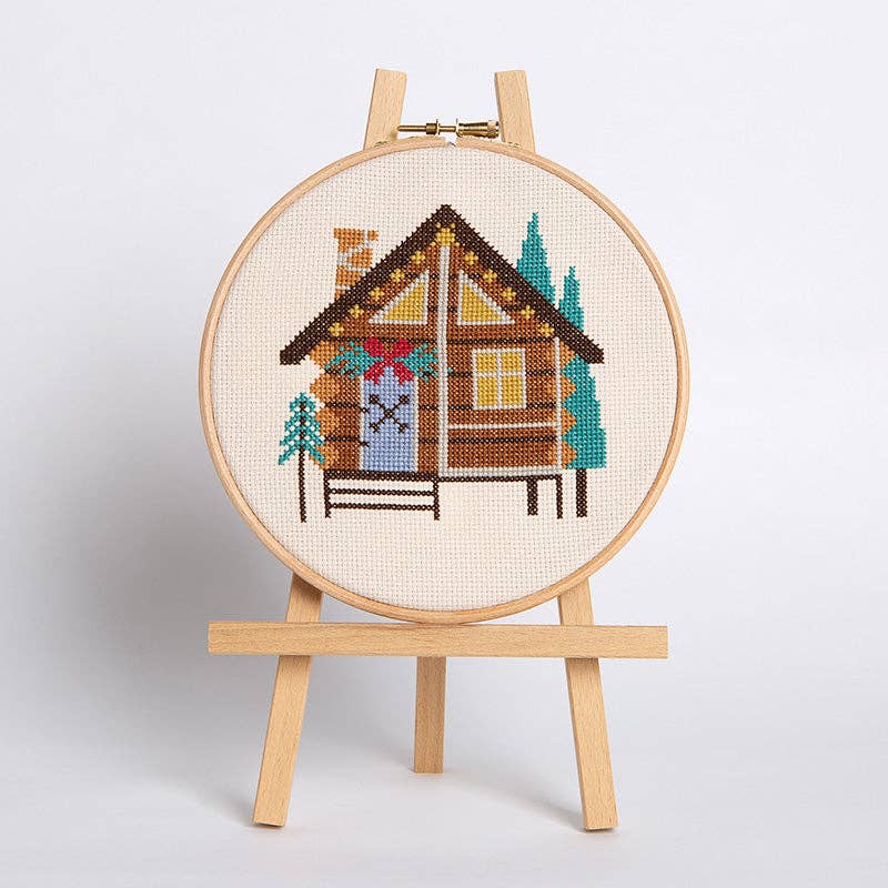 Cedar Lodge - Cross Stitch Kit