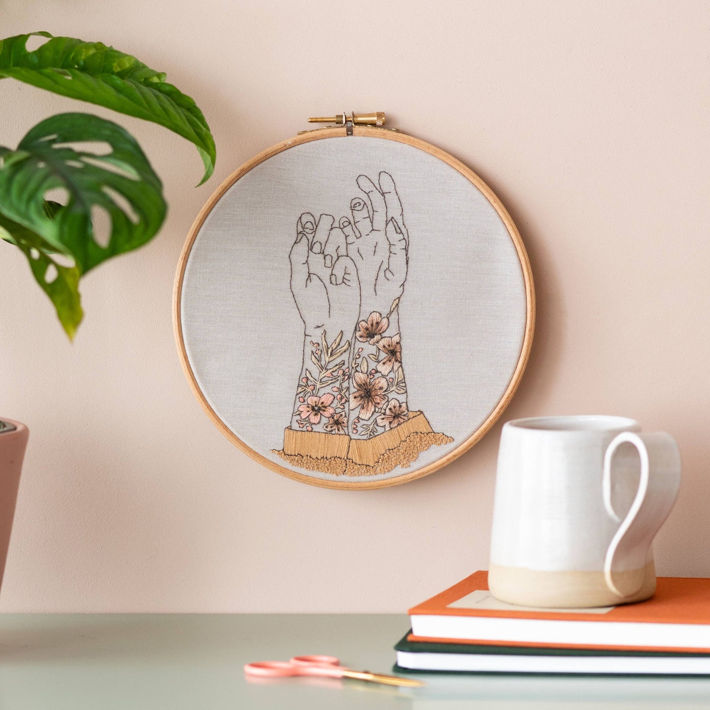 Tattooed Arms Modern Eco Embroidery Kit