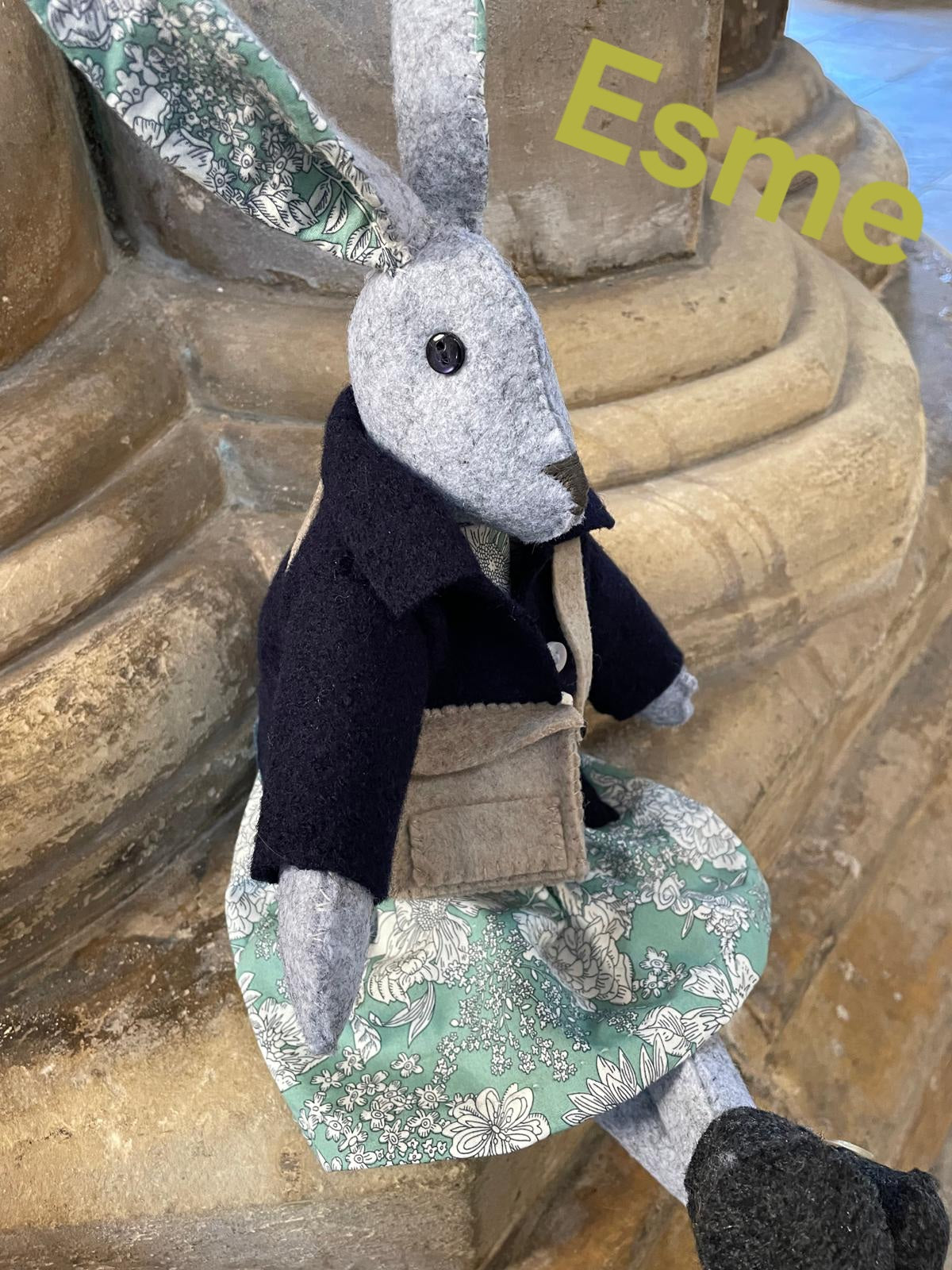 Hand Sewn Felt Bunnies