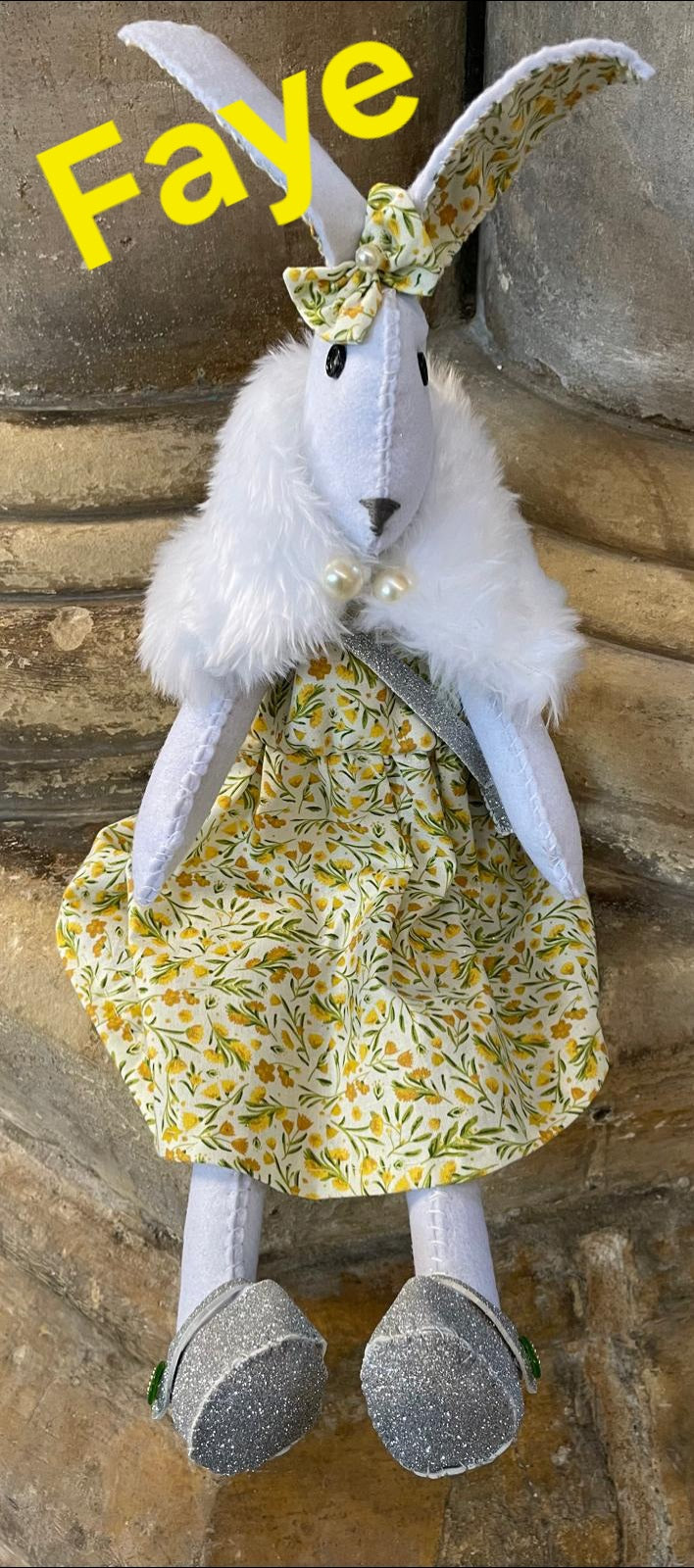 Hand Sewn Felt Bunnies