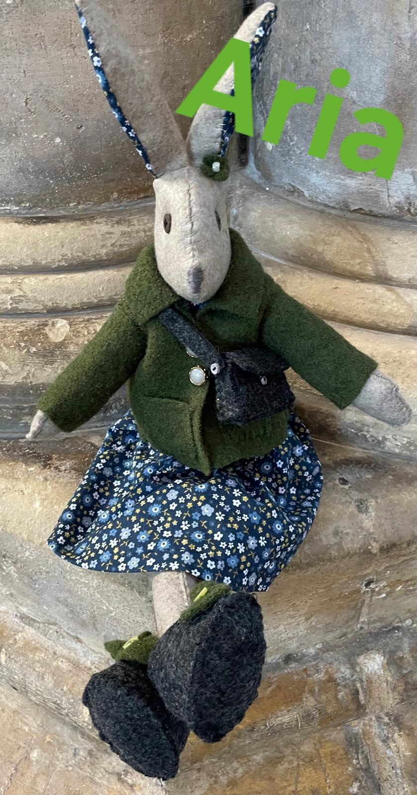 Hand Sewn Felt Bunnies