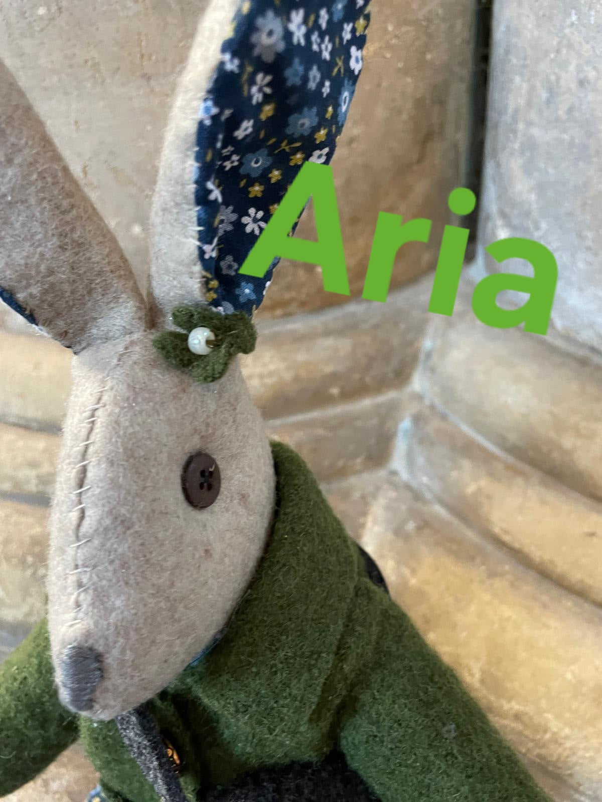 Hand Sewn Felt Bunnies