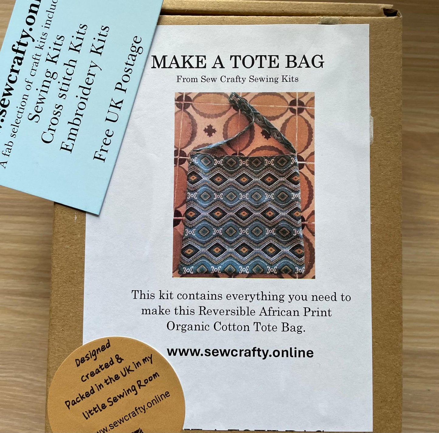Tote Bag Sewing Kit