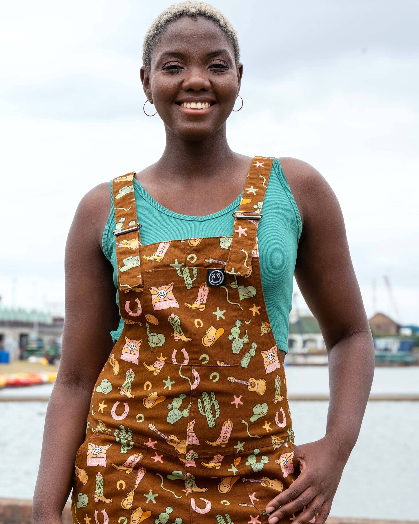 Rebel Romance x Yasmin Cousins Cowboy Stretch Dungarees