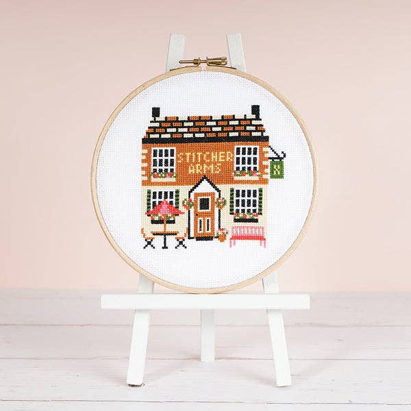 The Stitcher Arms Pub - Cross Stitch Kit