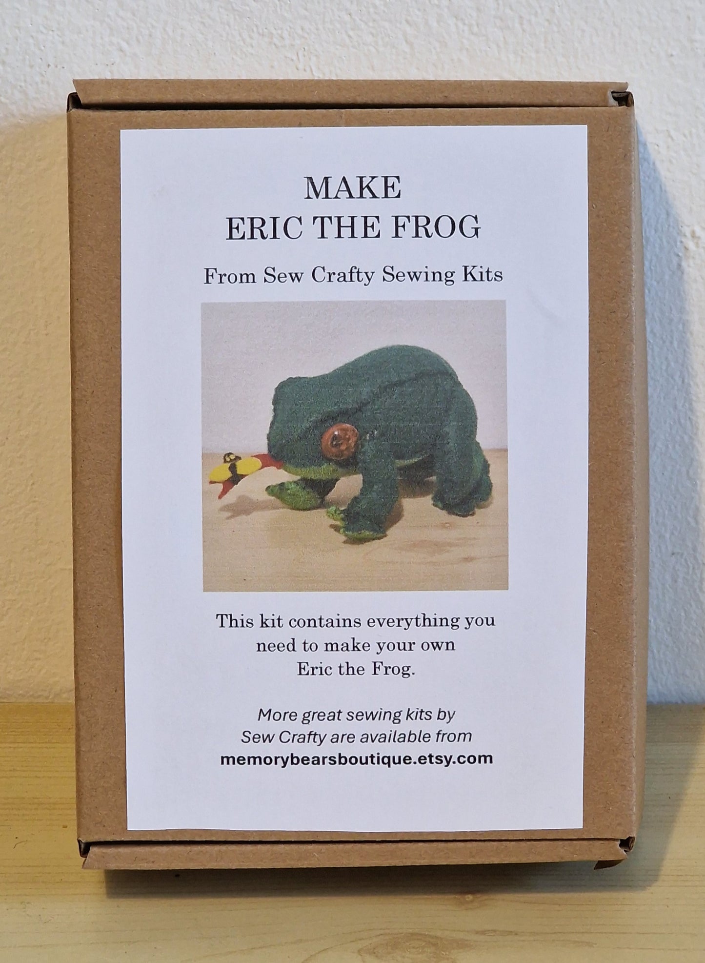 Eric the Frog Sewing Kit