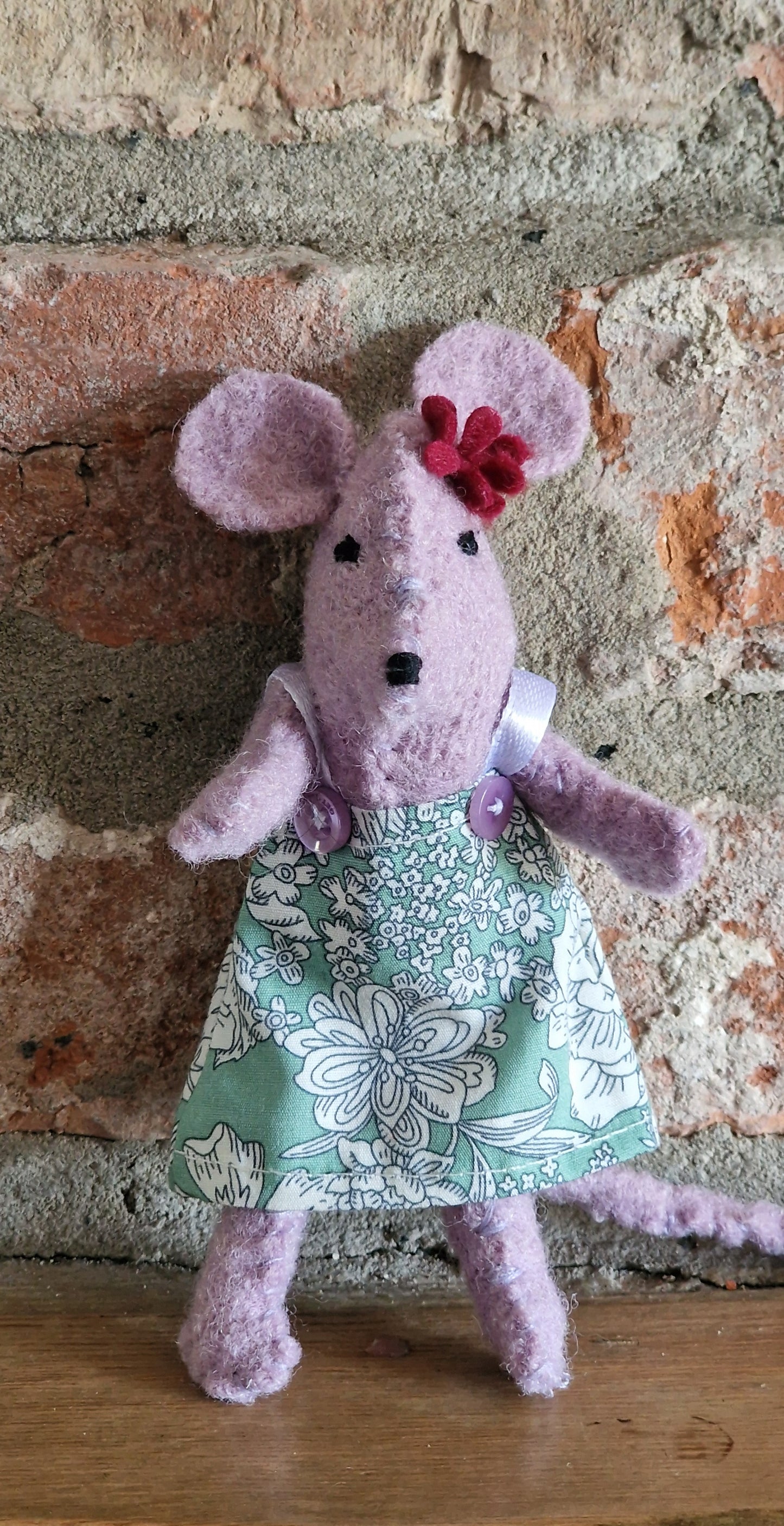 Hand Sewn Church Mice.