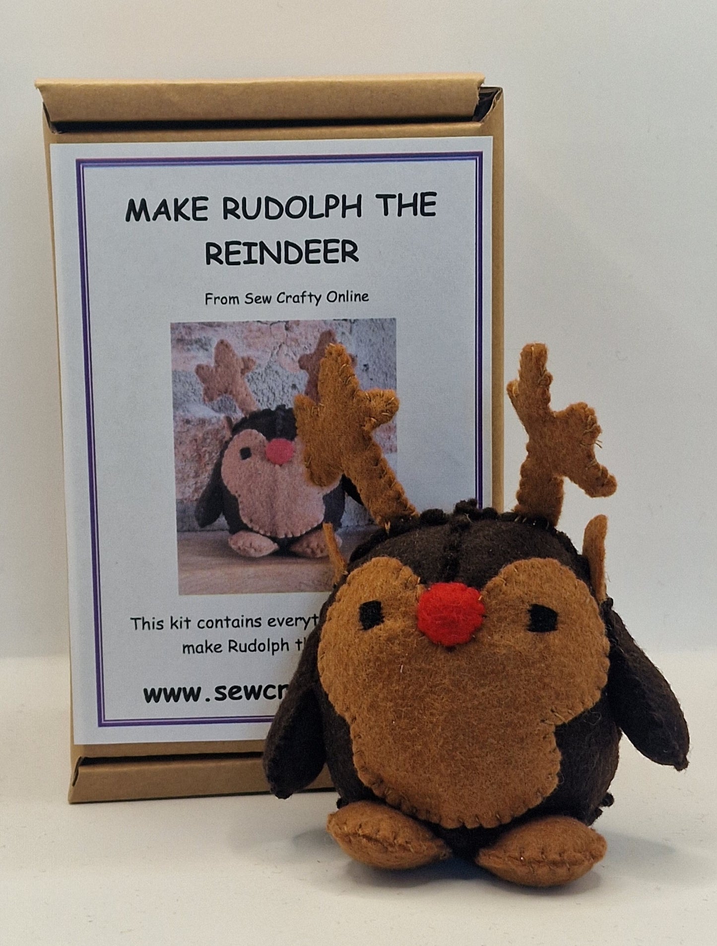 Make Rudolph the Reindeer Sewing Kit