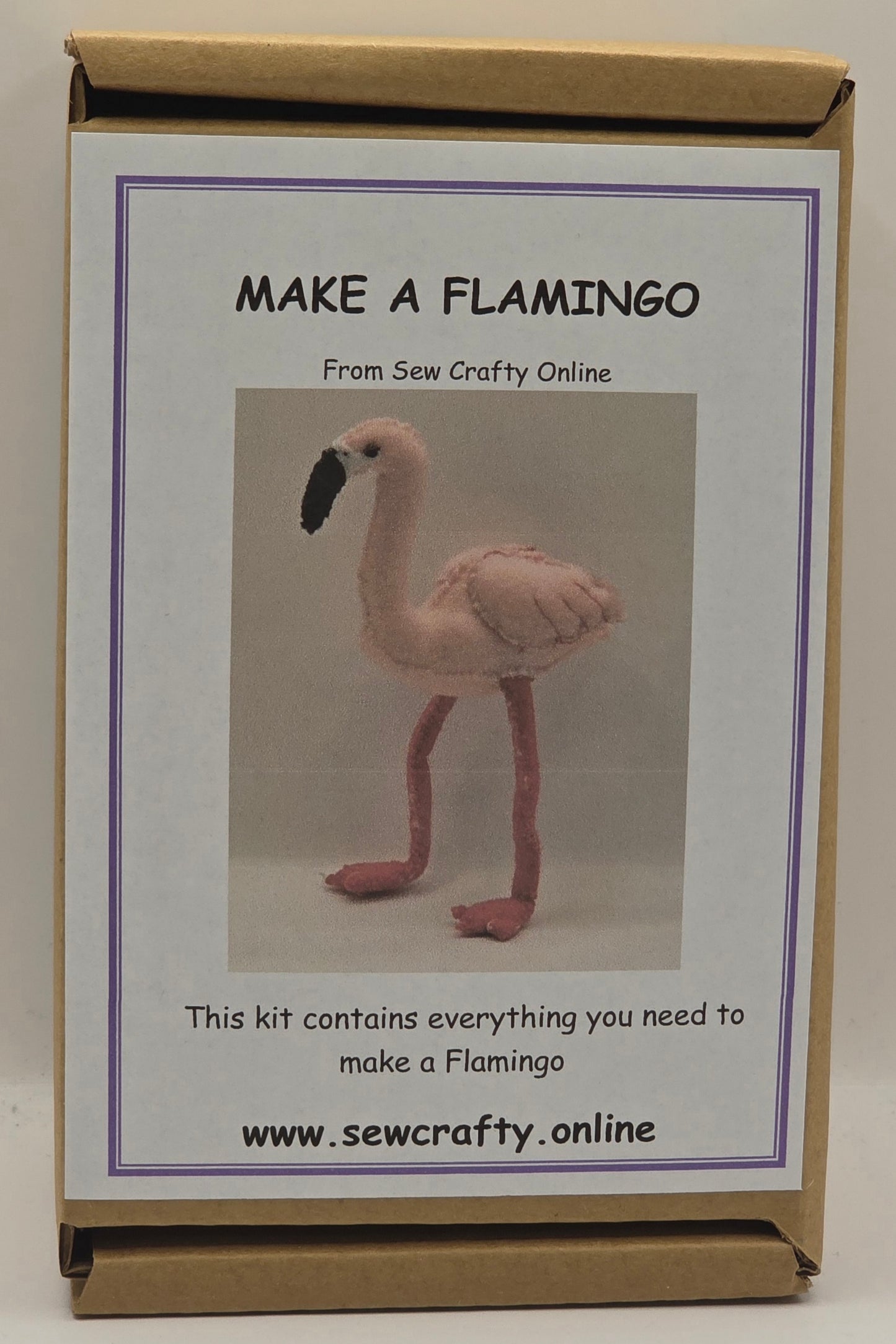 Make A Flamingo Sewing Kit