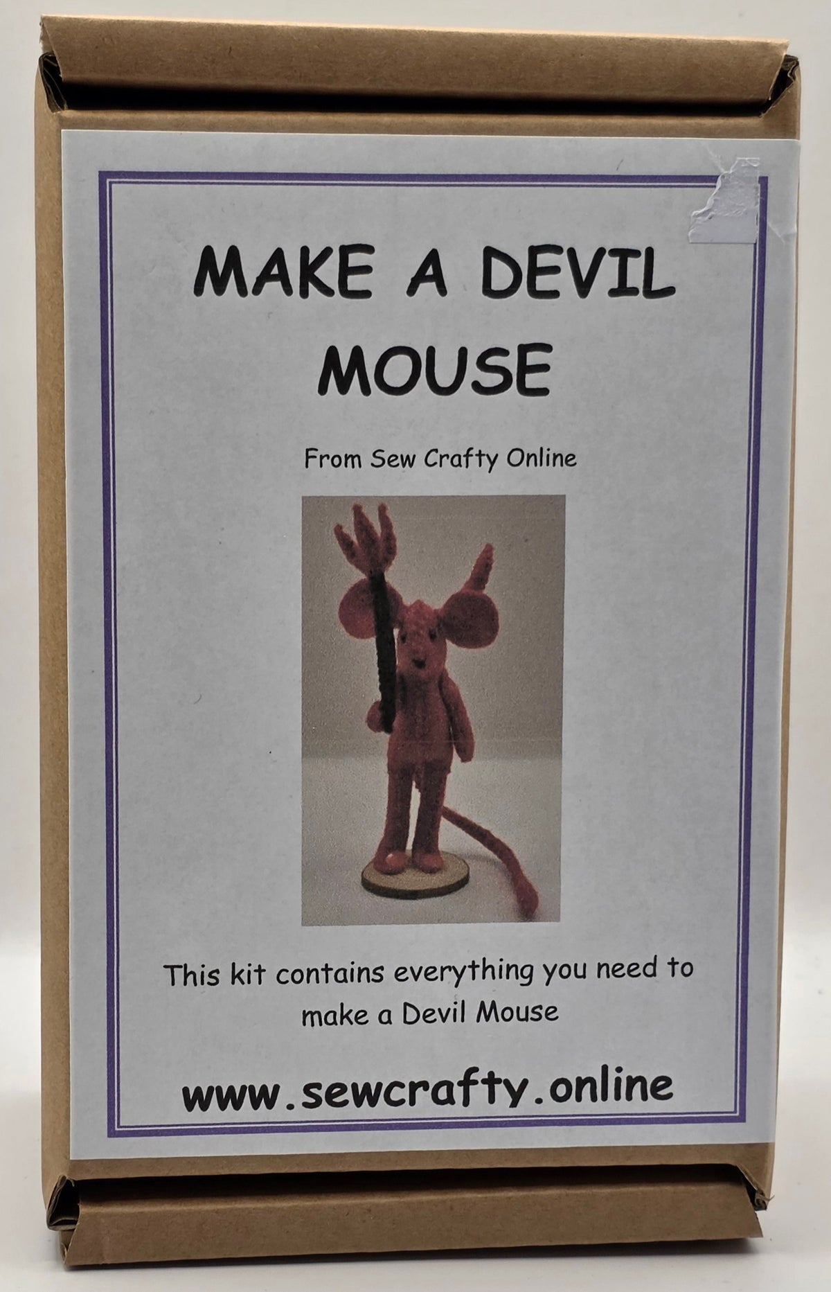 Make a Devil Mouse Sewing Kit