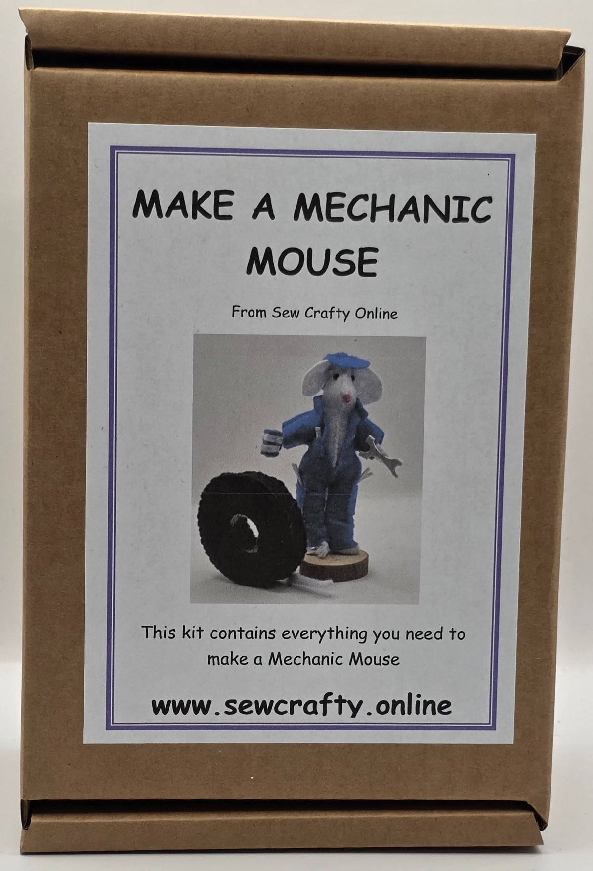 Make a Mechanic Mouse Sewing Kit