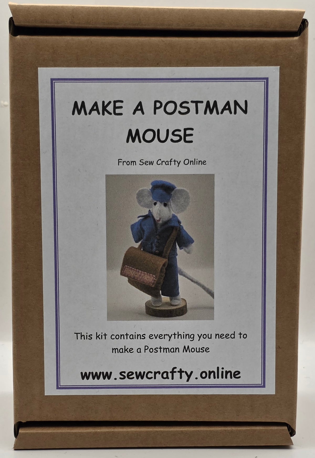 Make a Postman Mouse Sewing Kit