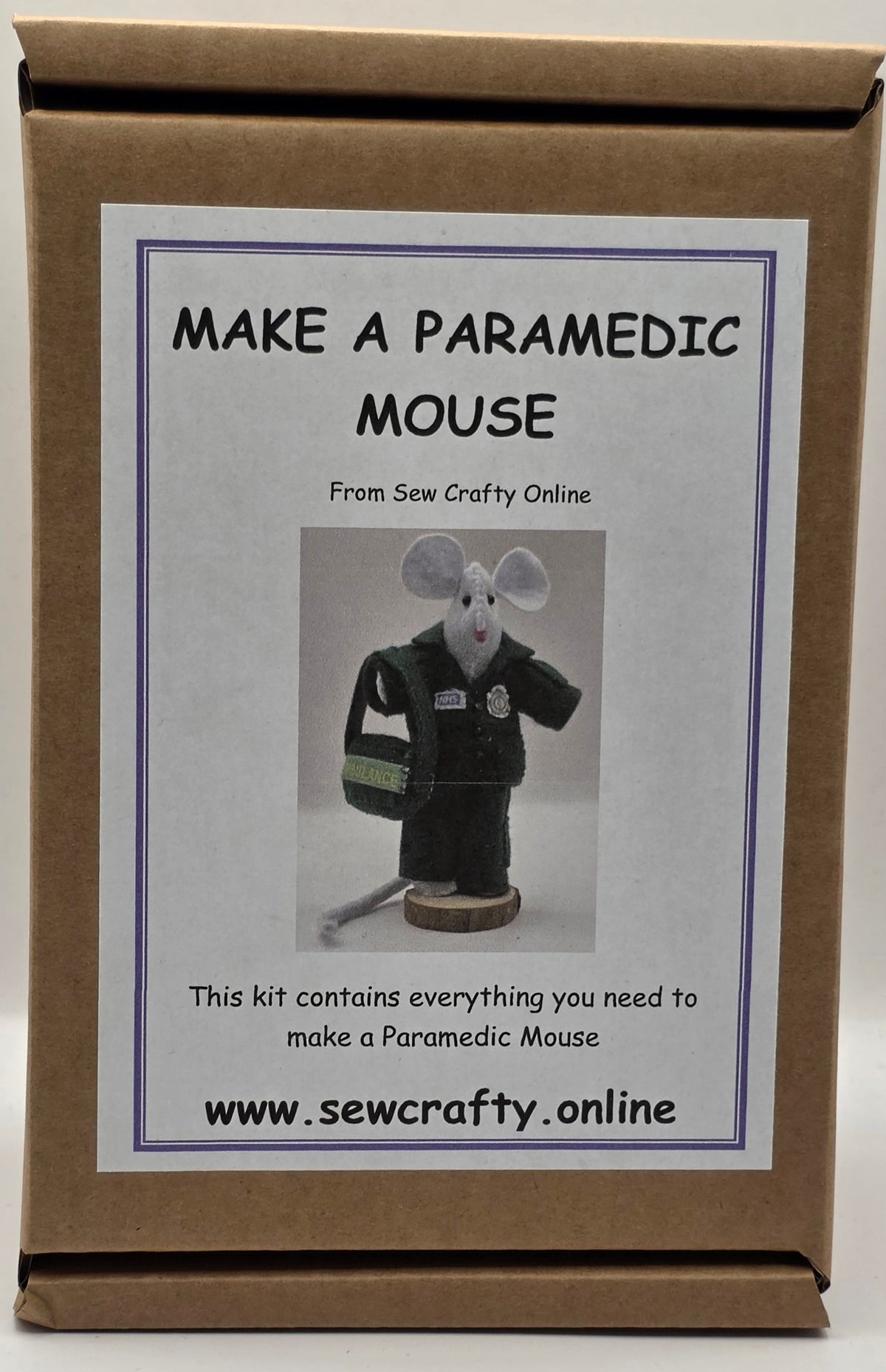 Make a Paramedic Mouse Sewing Kit