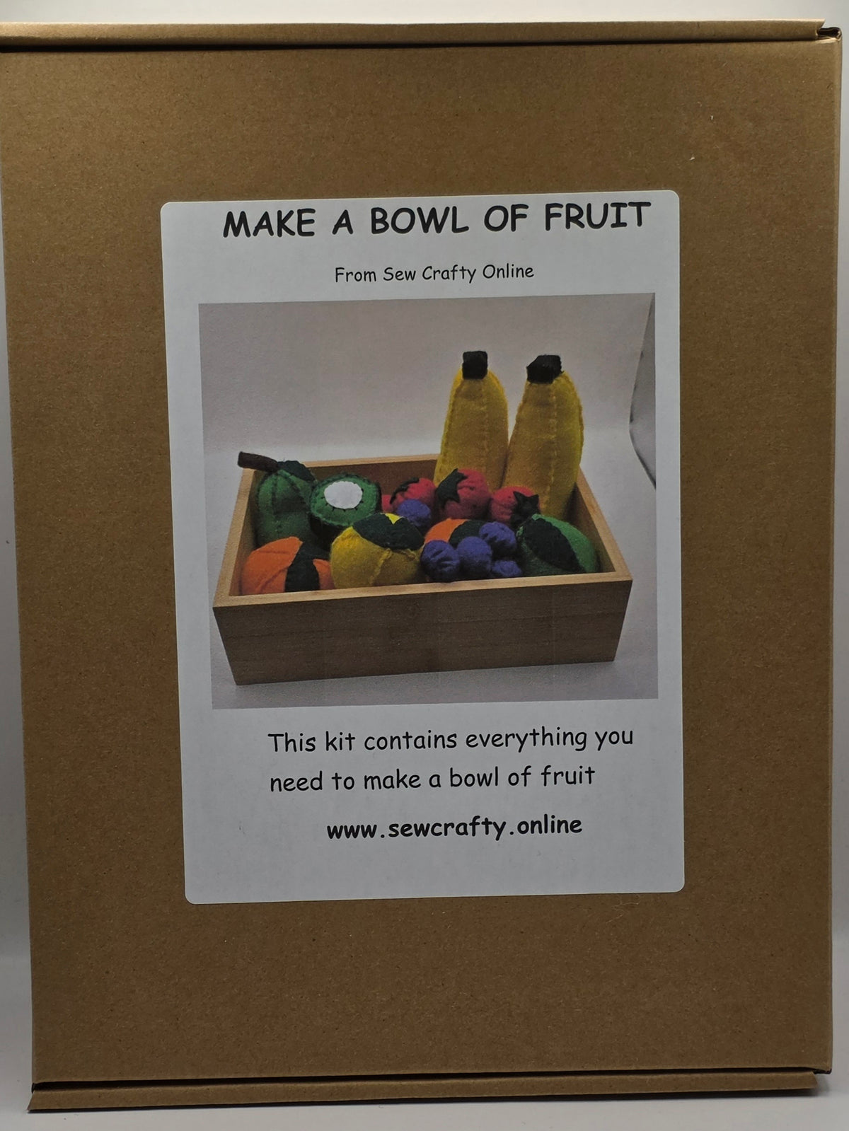Make a Bowl of Fruit Sewing Kit