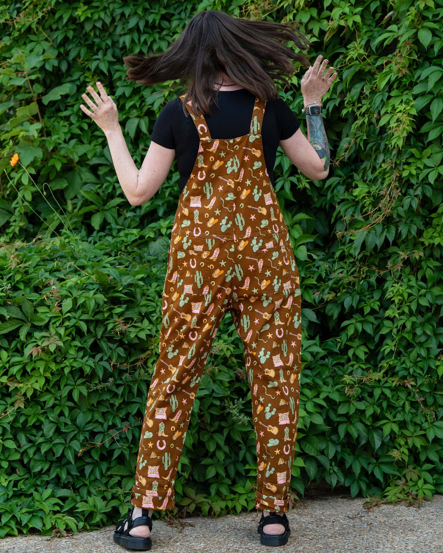 Rebel Romance x Yasmin Cousins Cowboy Stretch Dungarees