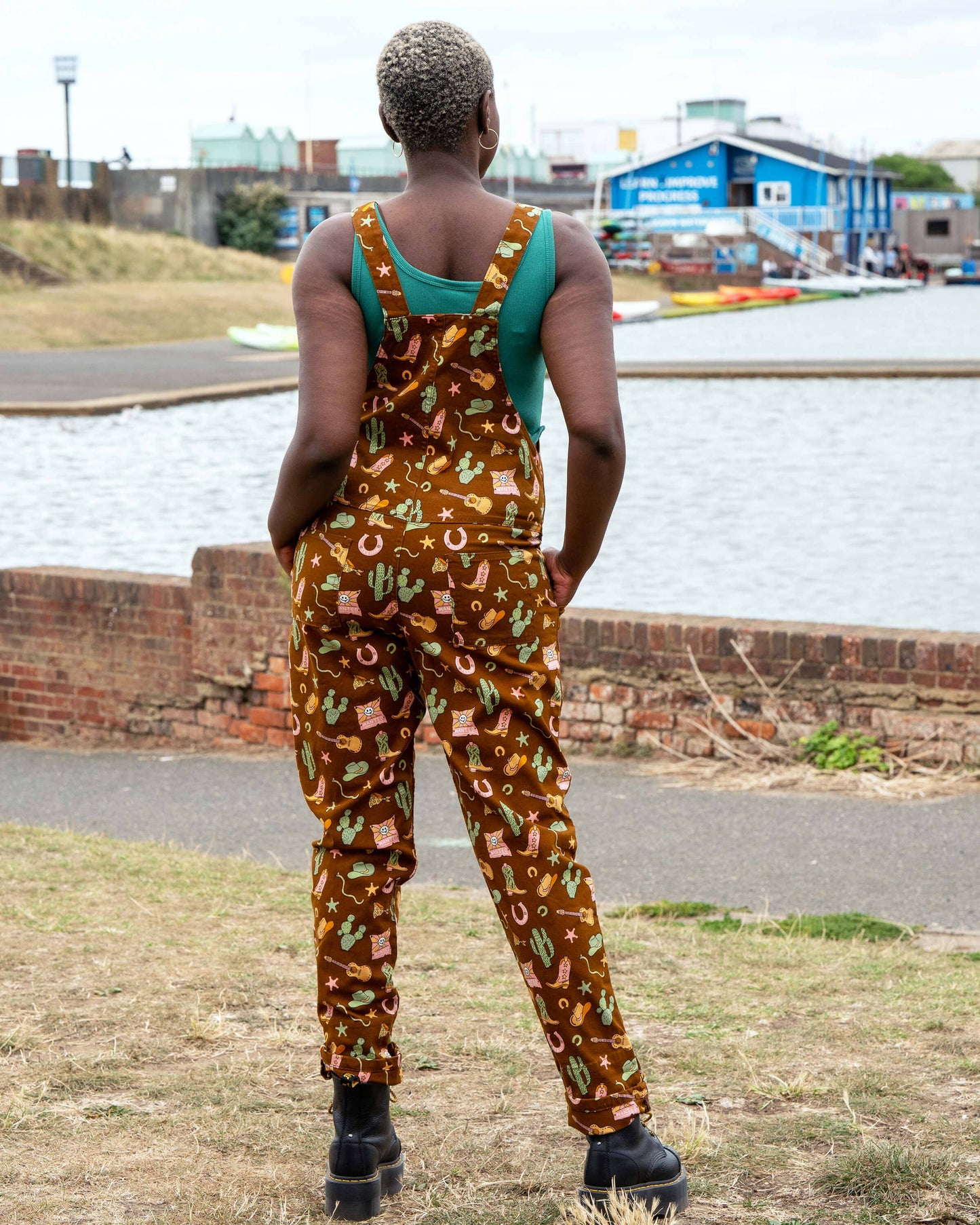 Rebel Romance x Yasmin Cousins Cowboy Stretch Dungarees