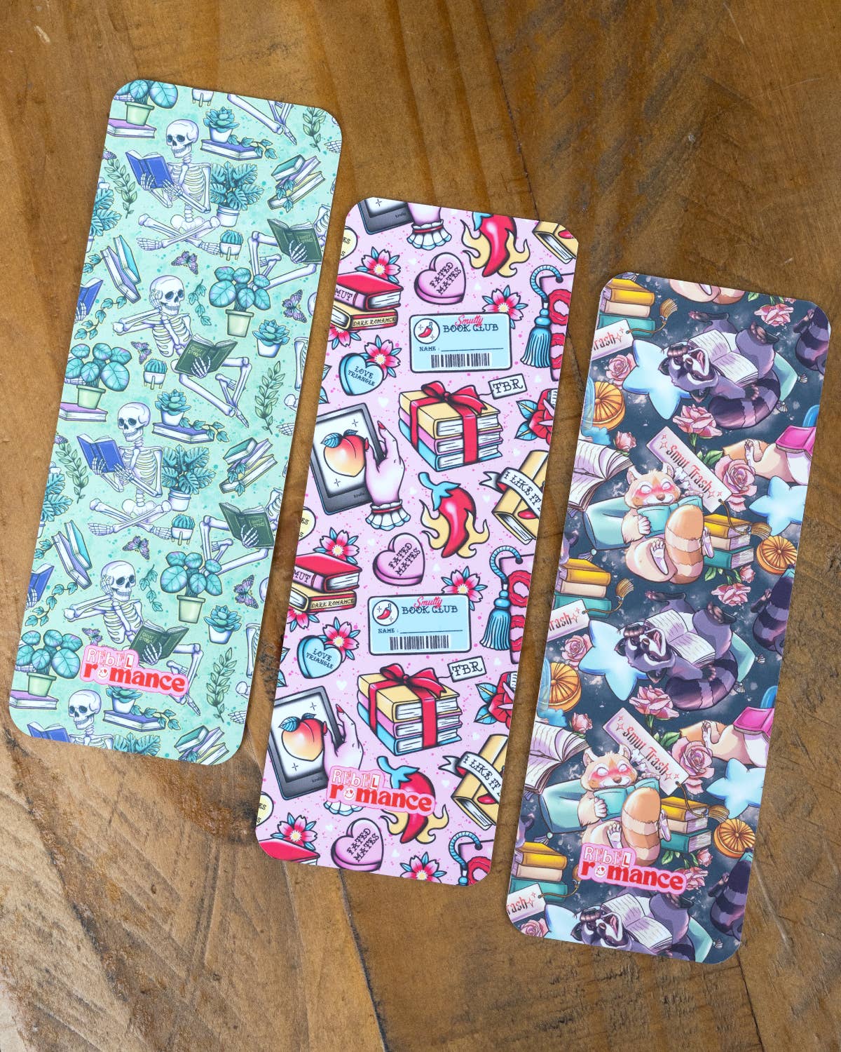 Smutty Book Club Tattoo-Style Bookmark