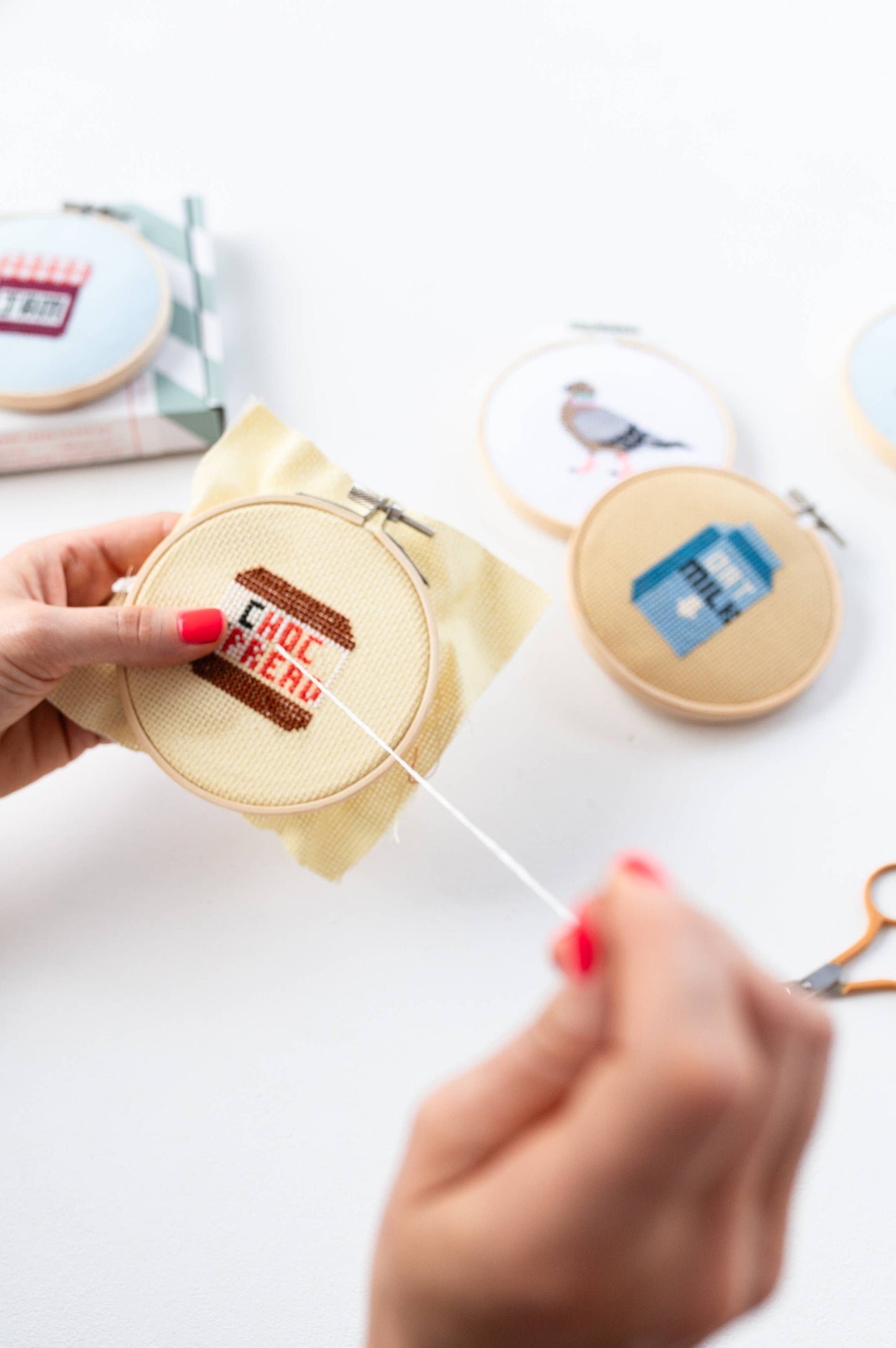 Chocolate Spread Cross Stitch Kit