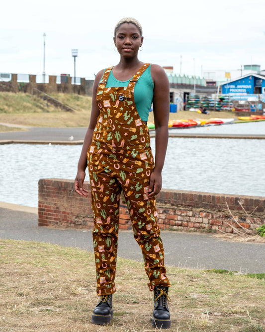 Rebel Romance x Yasmin Cousins Cowboy Stretch Dungarees