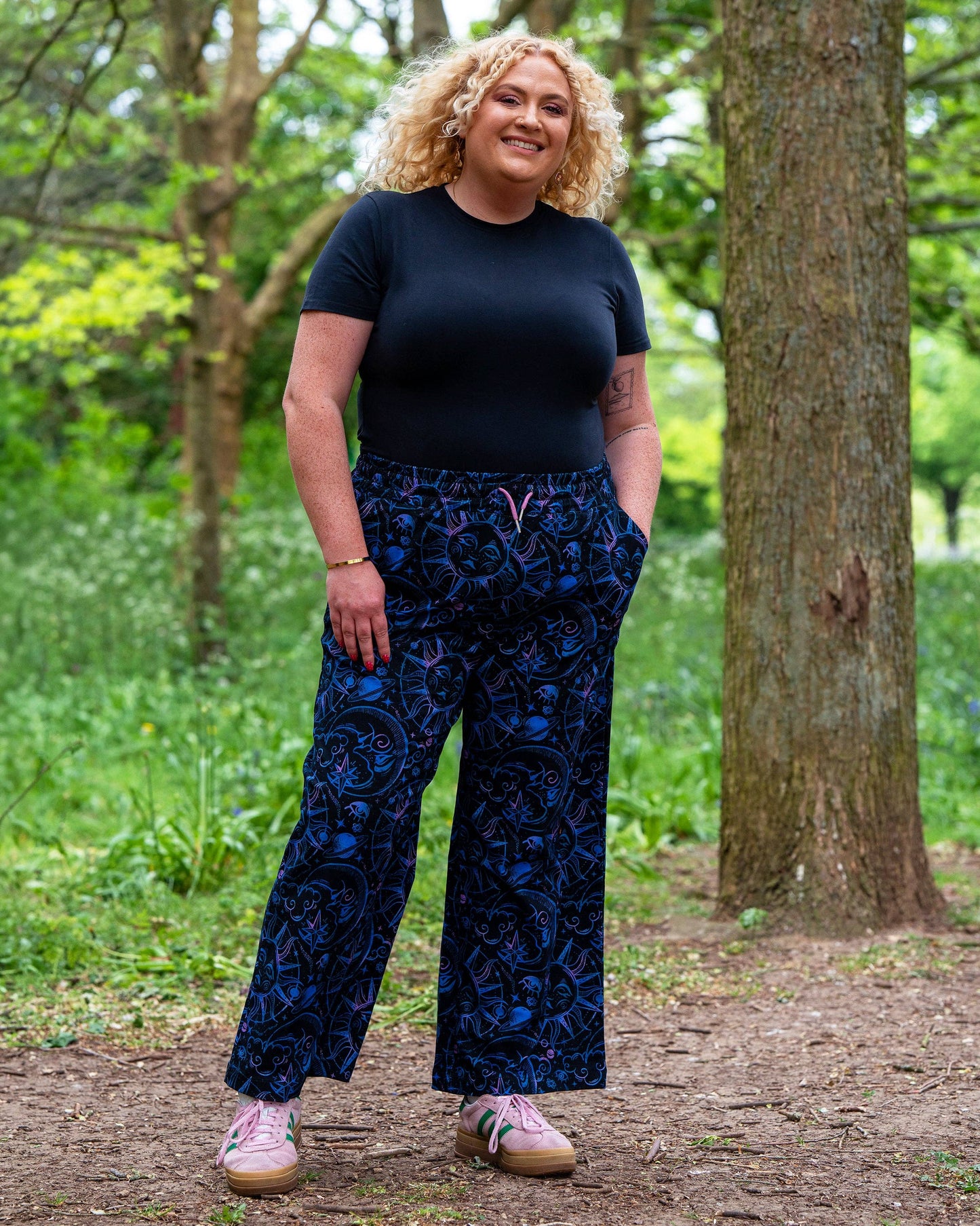 Rebel Romance Celestial Dreams Cropped Trousers