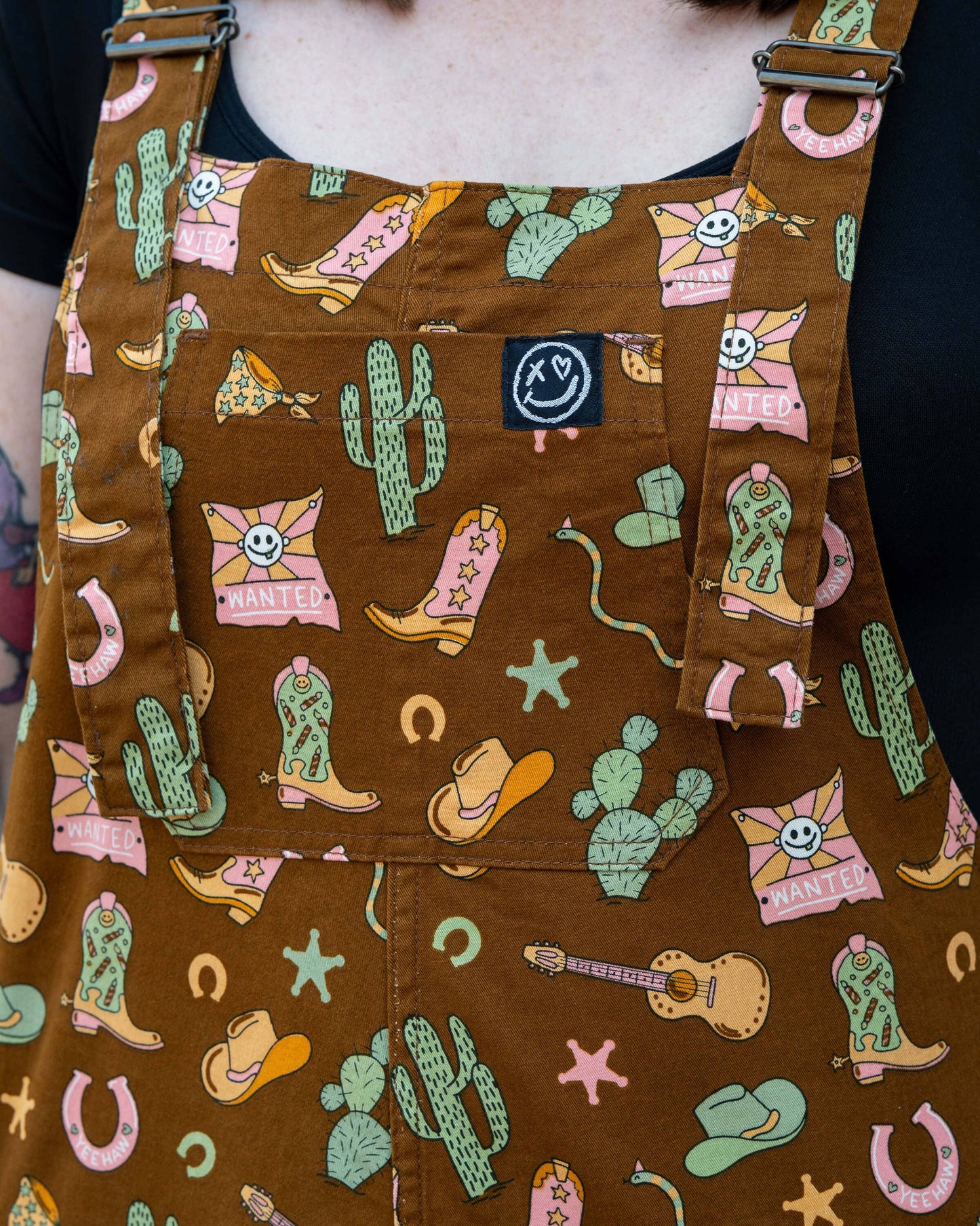 Rebel Romance x Yasmin Cousins Cowboy Stretch Dungarees