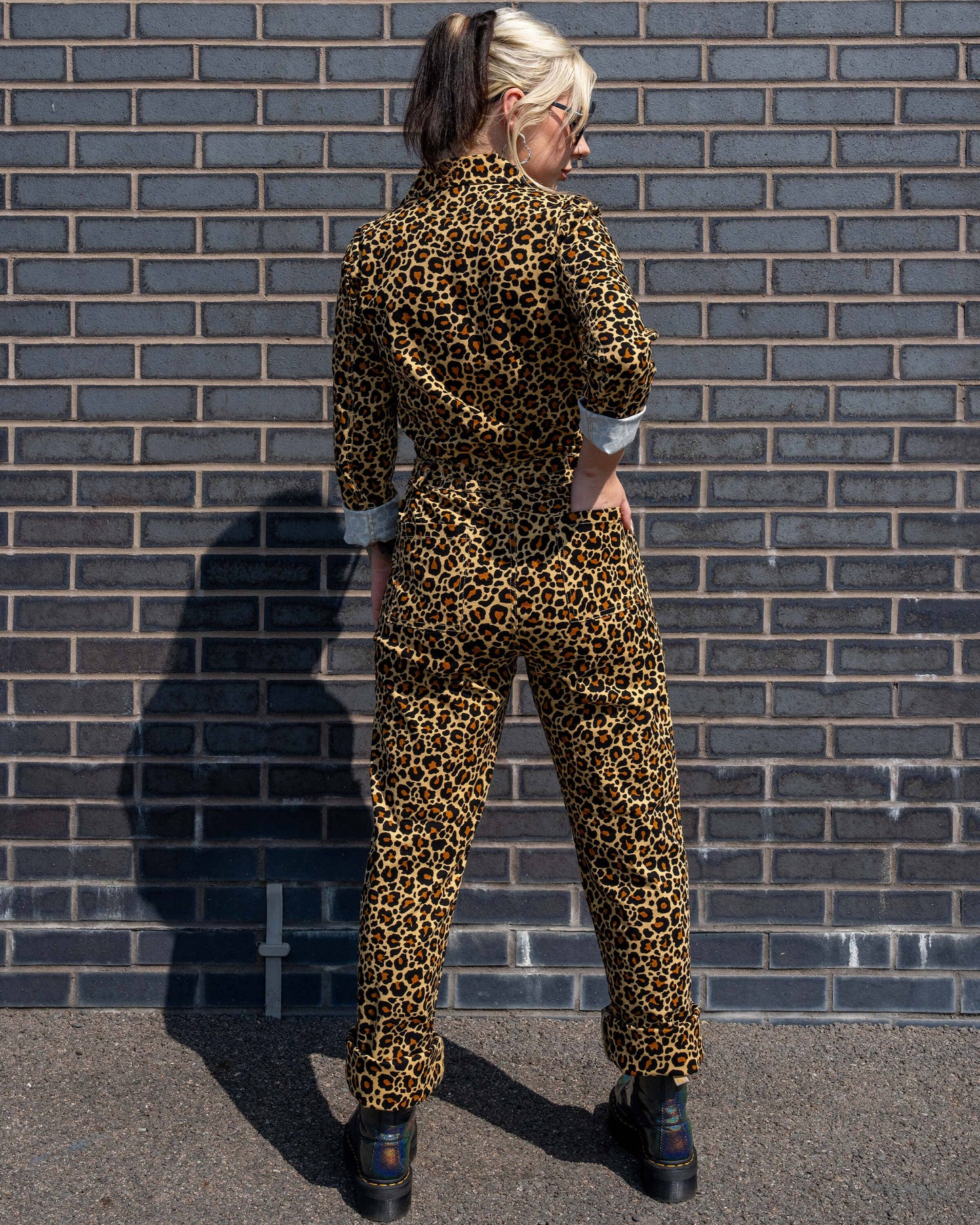 Rebel Romance Classic Leopard Print Boiler Suit