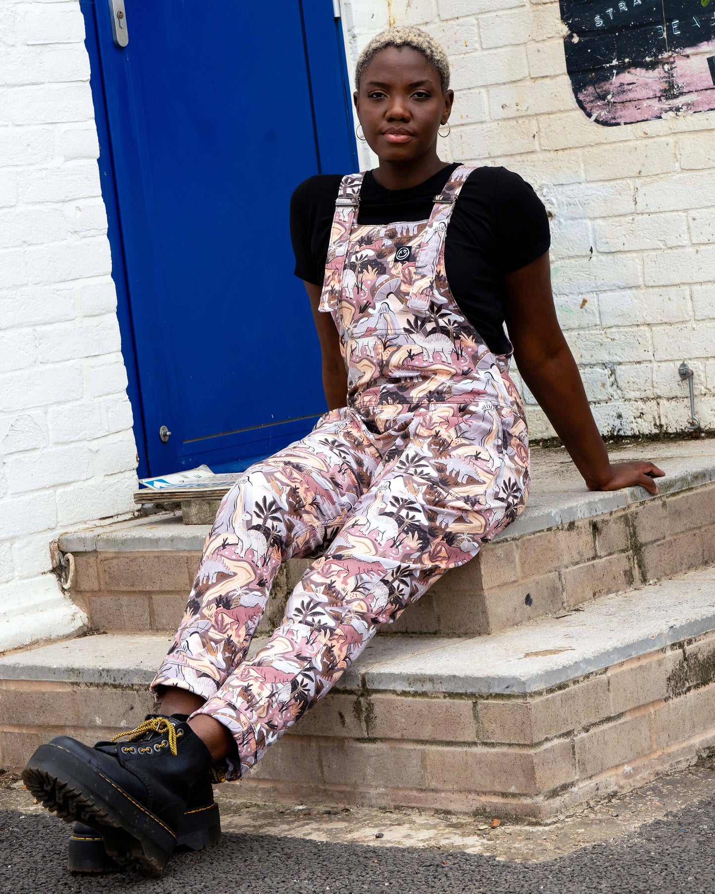 Rebel Romance Dinoverse Stretch Dungarees